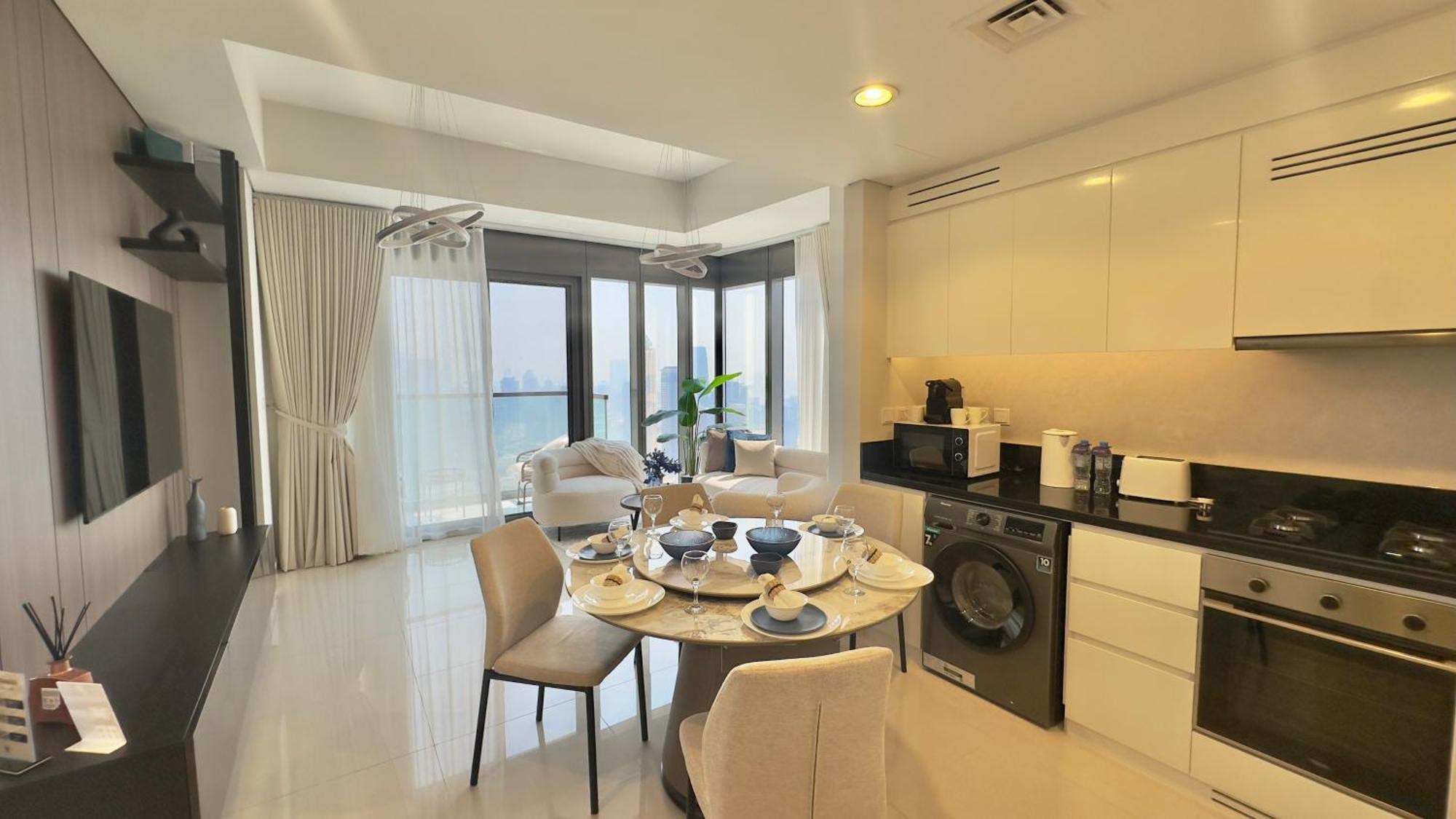 Apartment 3br Chic High Floor At Aykon Tower C Business Bay By Vibel *