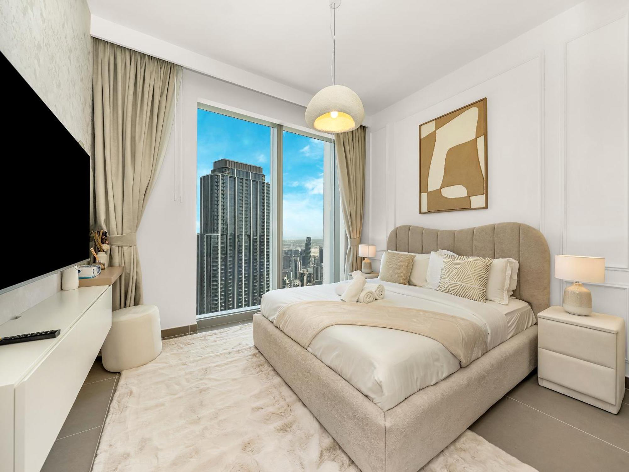 Burj Khalifa Bliss I 4 Bedroom I Burj Khalifa & Fountain Views I Free Gym, Pool, Parking, Wi-fi And Ps5 I By Skyline Serenity * Dubai
