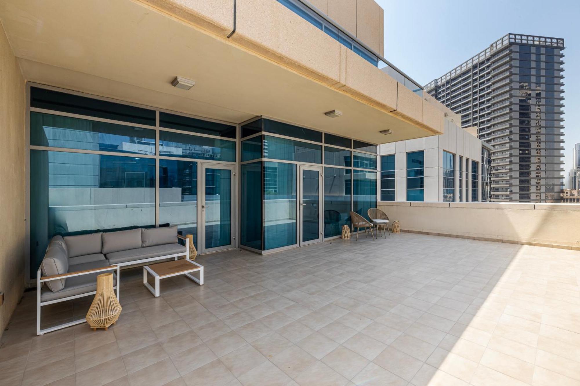 2br Bay Square 7, View Dubai