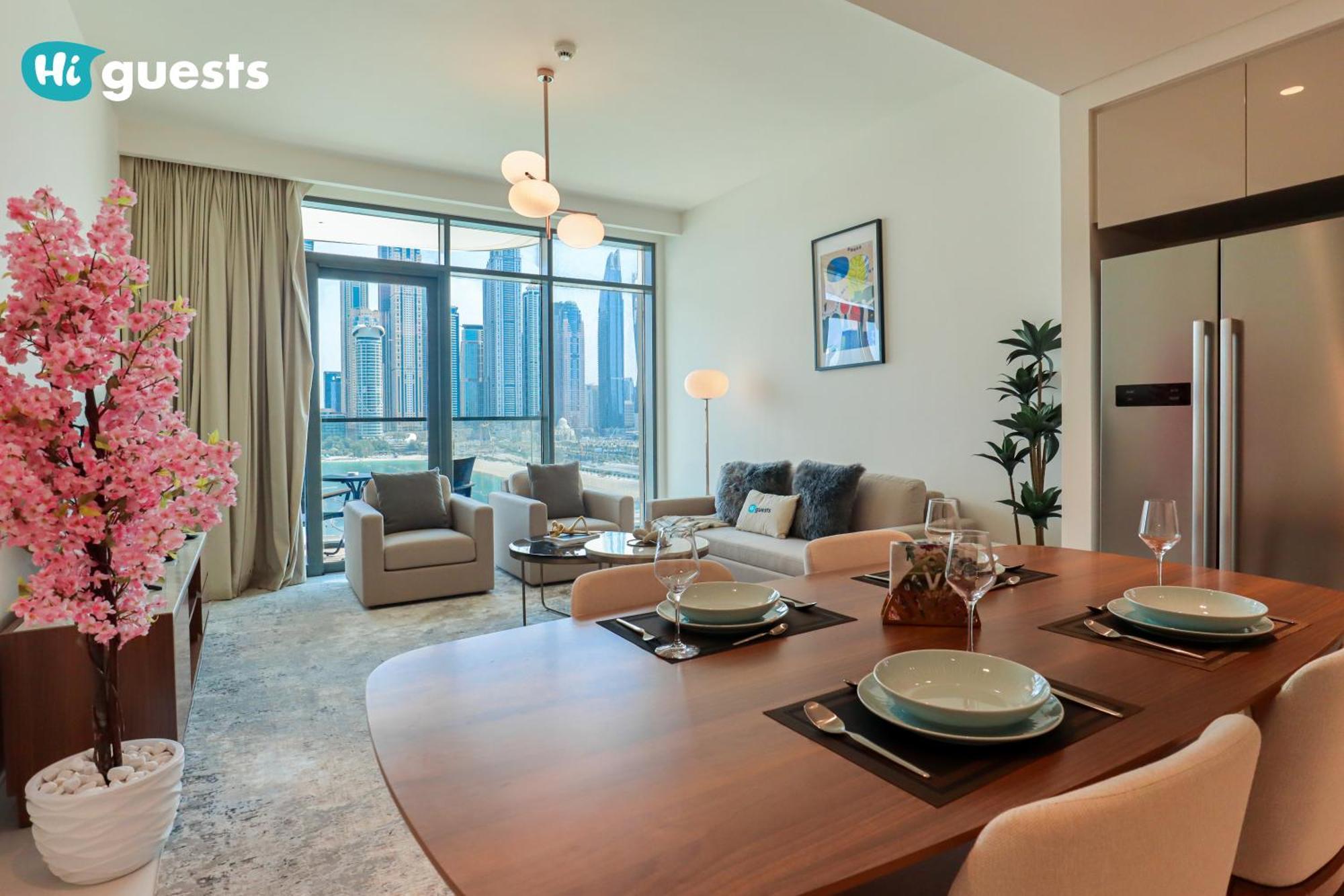Higuests - Marina Vista Tower 1 With Views Of Marina And Ain Dubai
