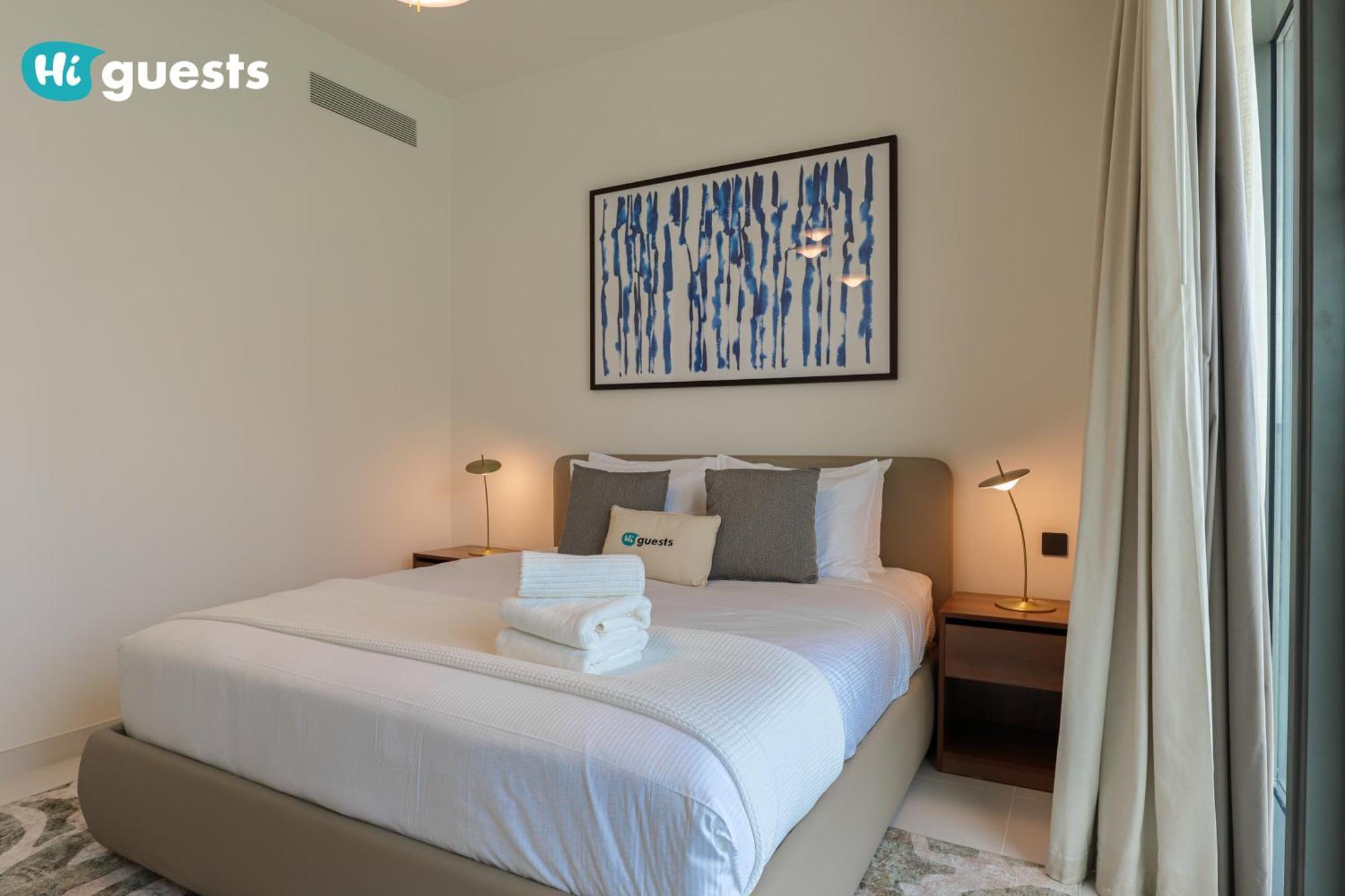Apartment Higuests - Marina Vista Tower 1 With Views Of Marina And Ain Dubai