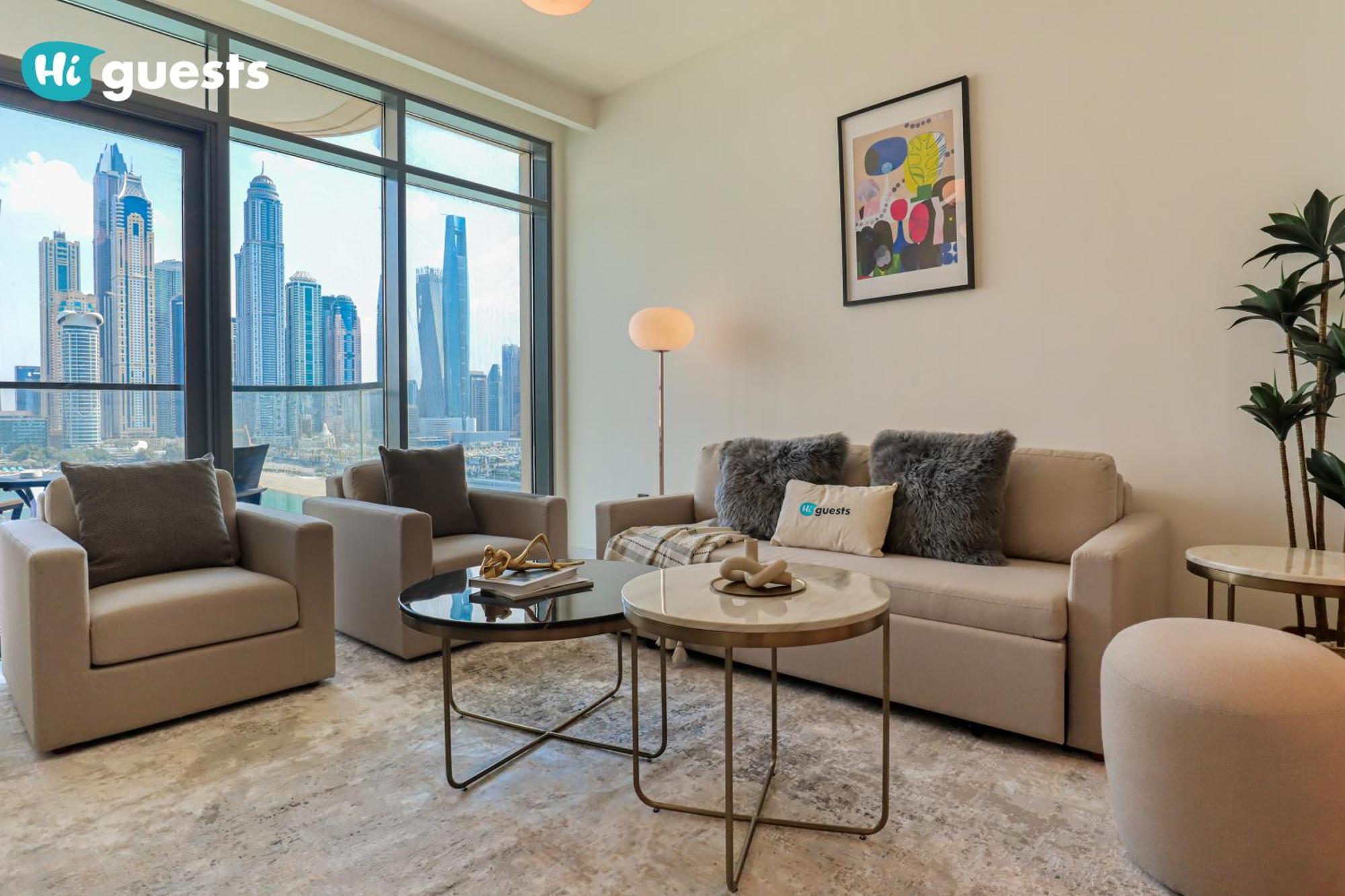 Higuests - Marina Vista Tower 1 With Views Of Marina And Ain Apartment
