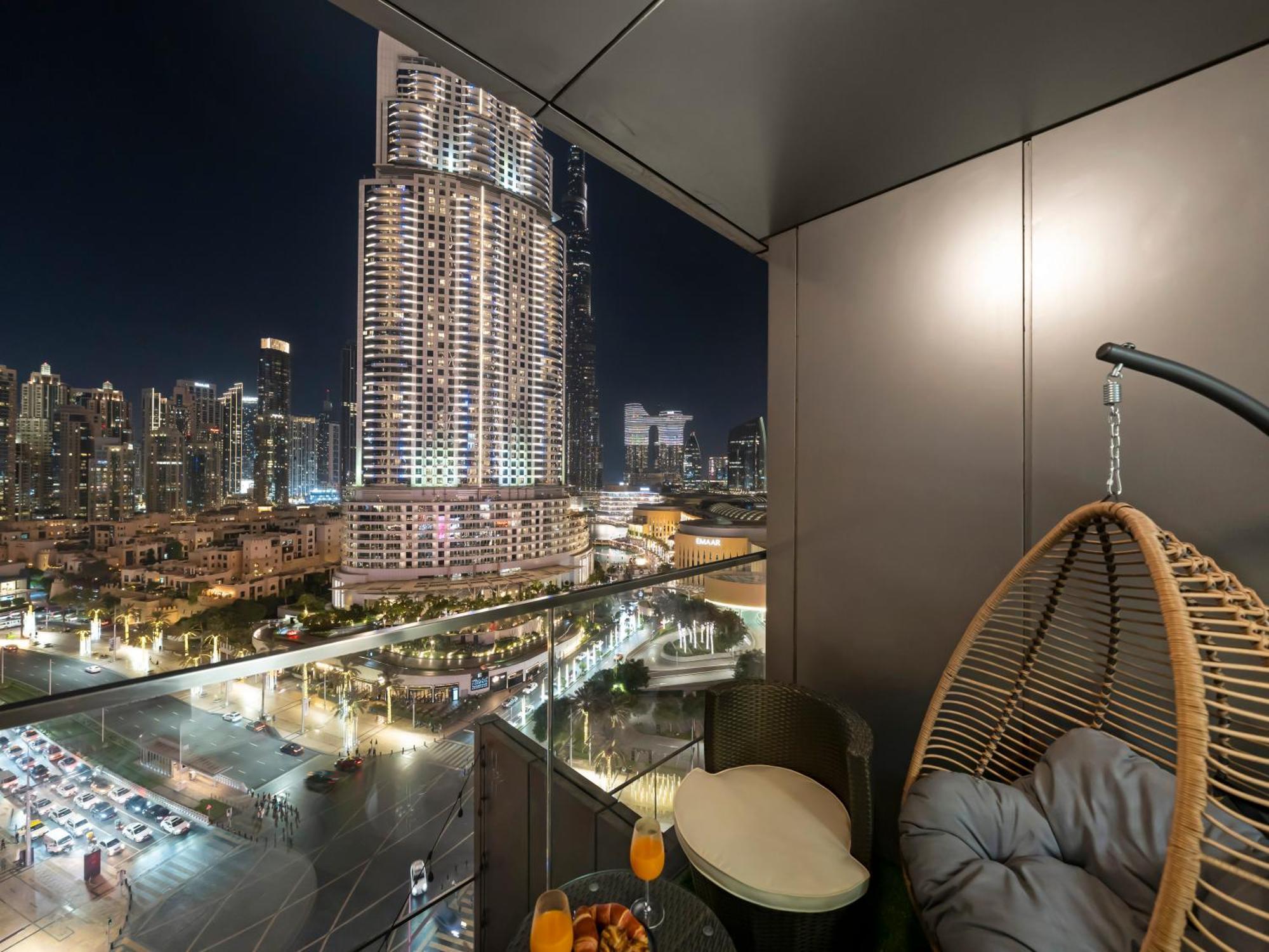 Apartment New! Ps5! Burj Khalifa View & Infinity Pool Dubai