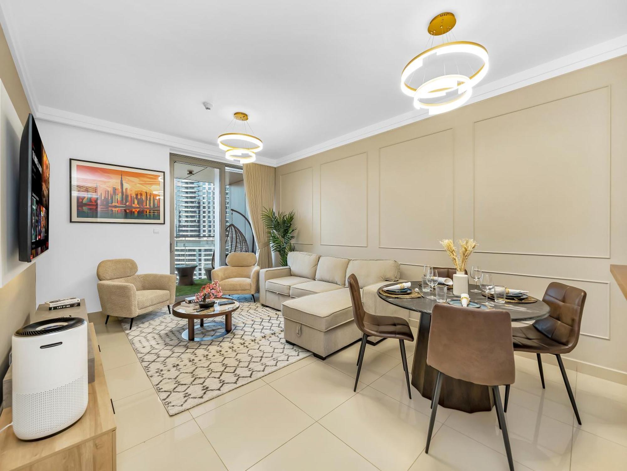 New! Ps5! Burj Khalifa View & Infinity Pool Apartment *