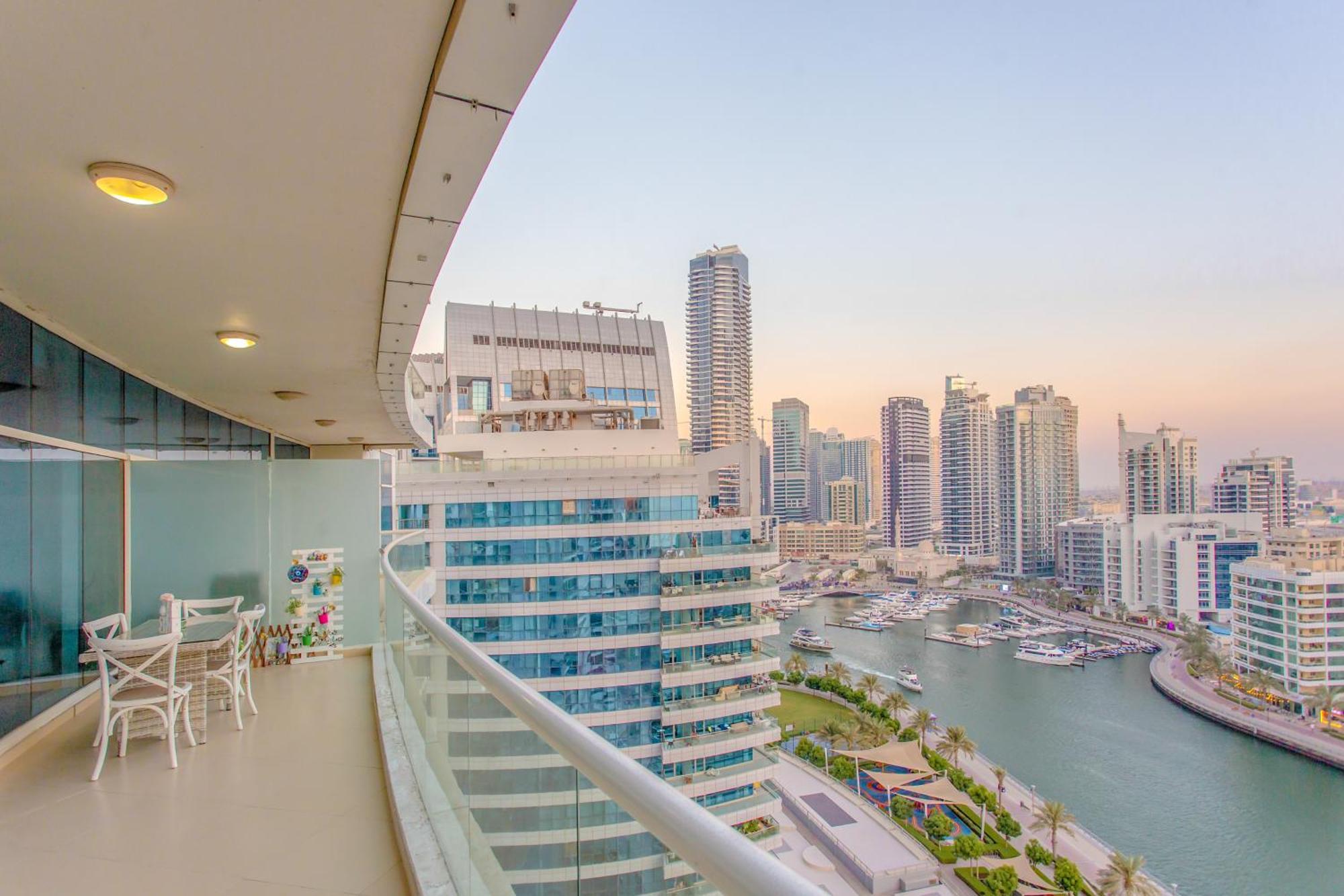 Apartment Elegant 2 Bedroom In Marina- Just 1 Min Walk From Jbr Dubai