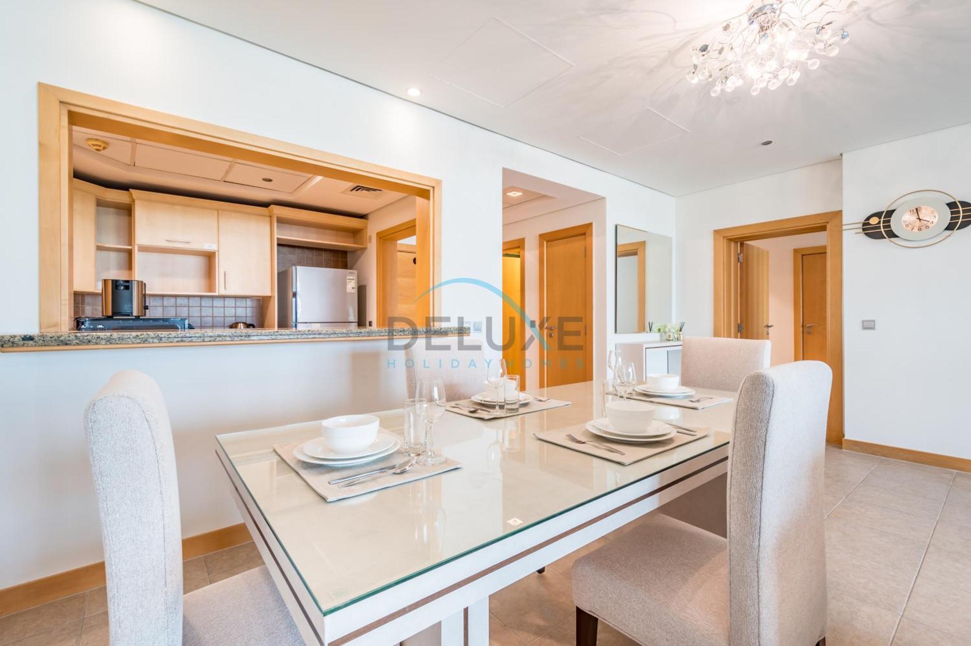 Elegant 1br With Sea View In Al Haseer, Palm Jumeirah By Deluxe Homes Apartment Dubai