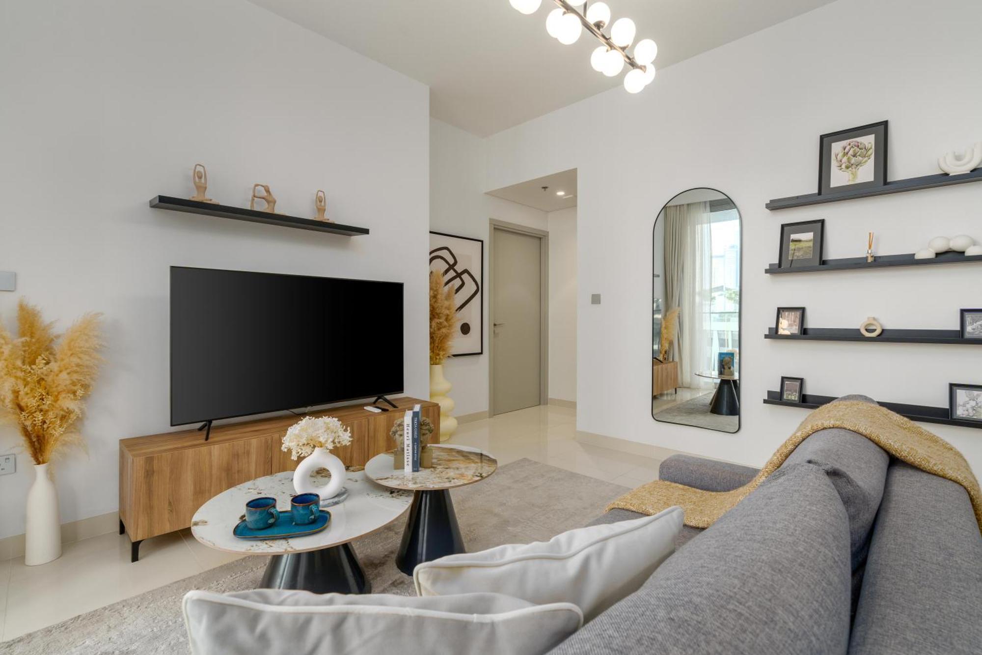 White Sage Sun And 1br At Isle Emaar Beachfront