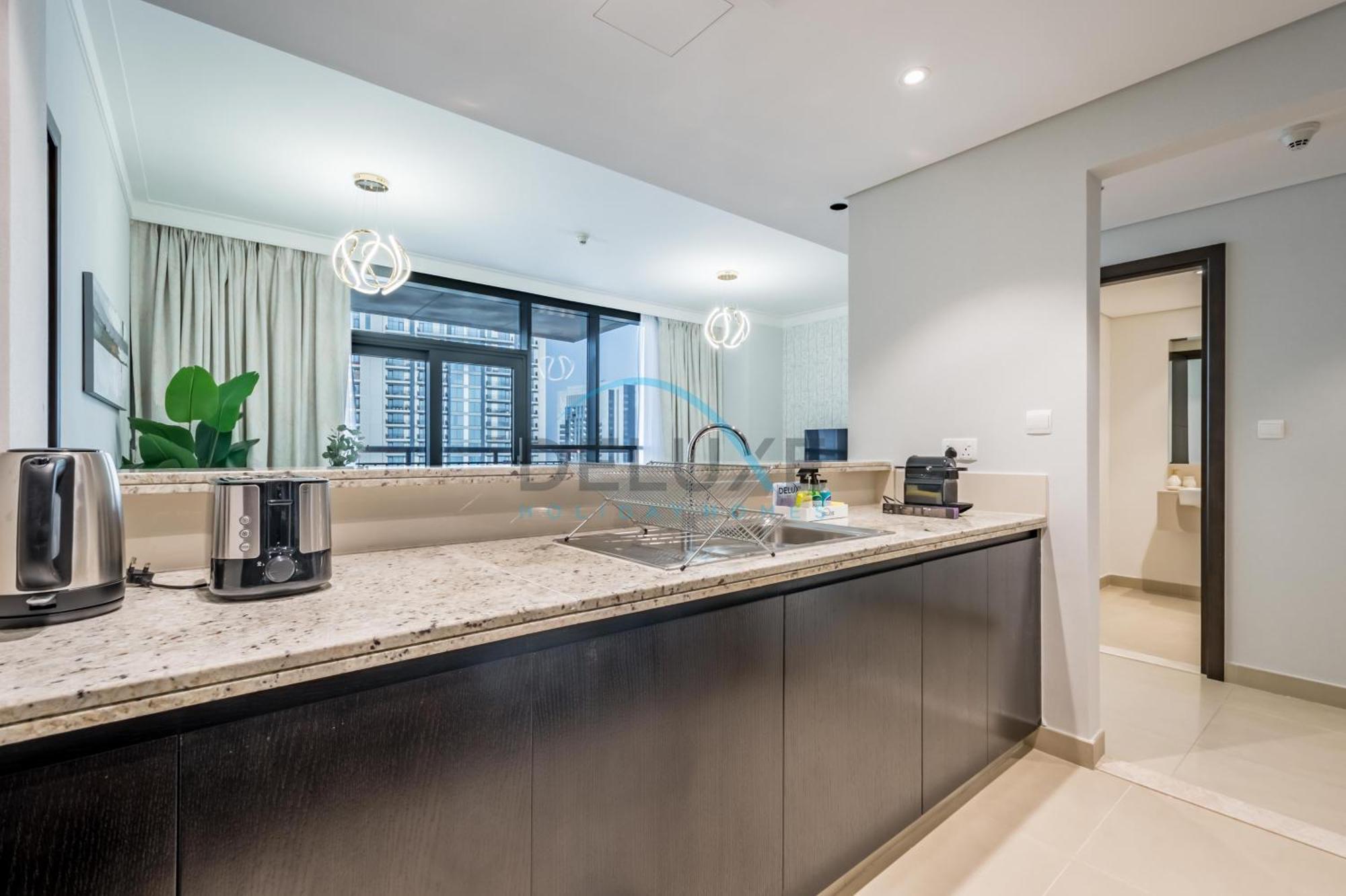 Luxurious 1br In The Creek Residences North Tower 1, Creek Harbour By Deluxe Homes * Dubai