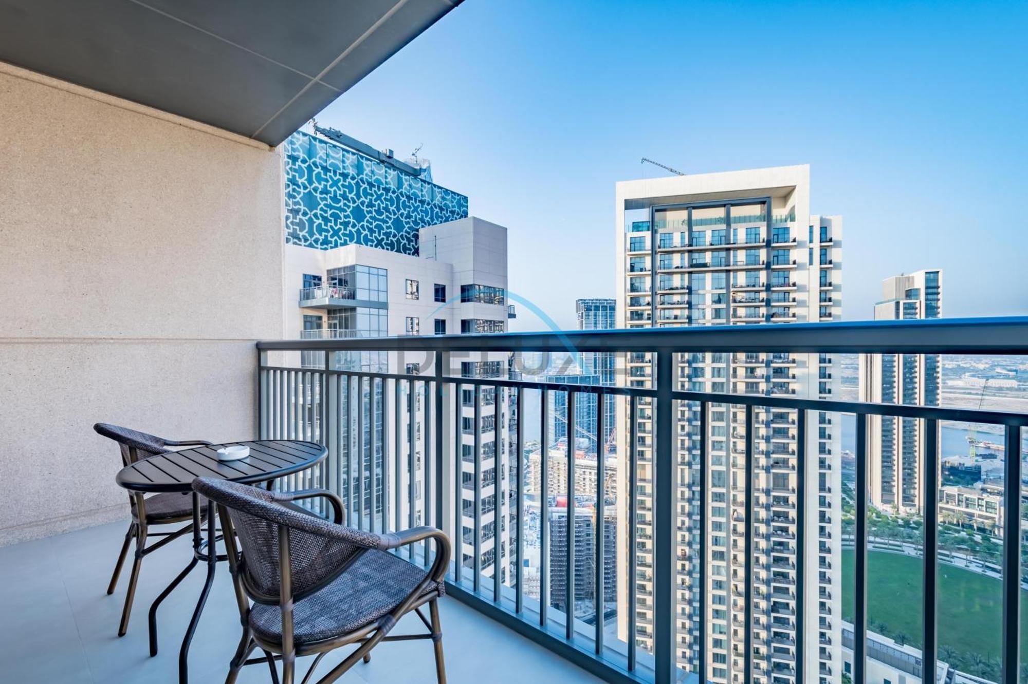 Apartment Luxurious 1br In The Creek Residences North Tower 1, Creek Harbour By Deluxe Homes Dubai