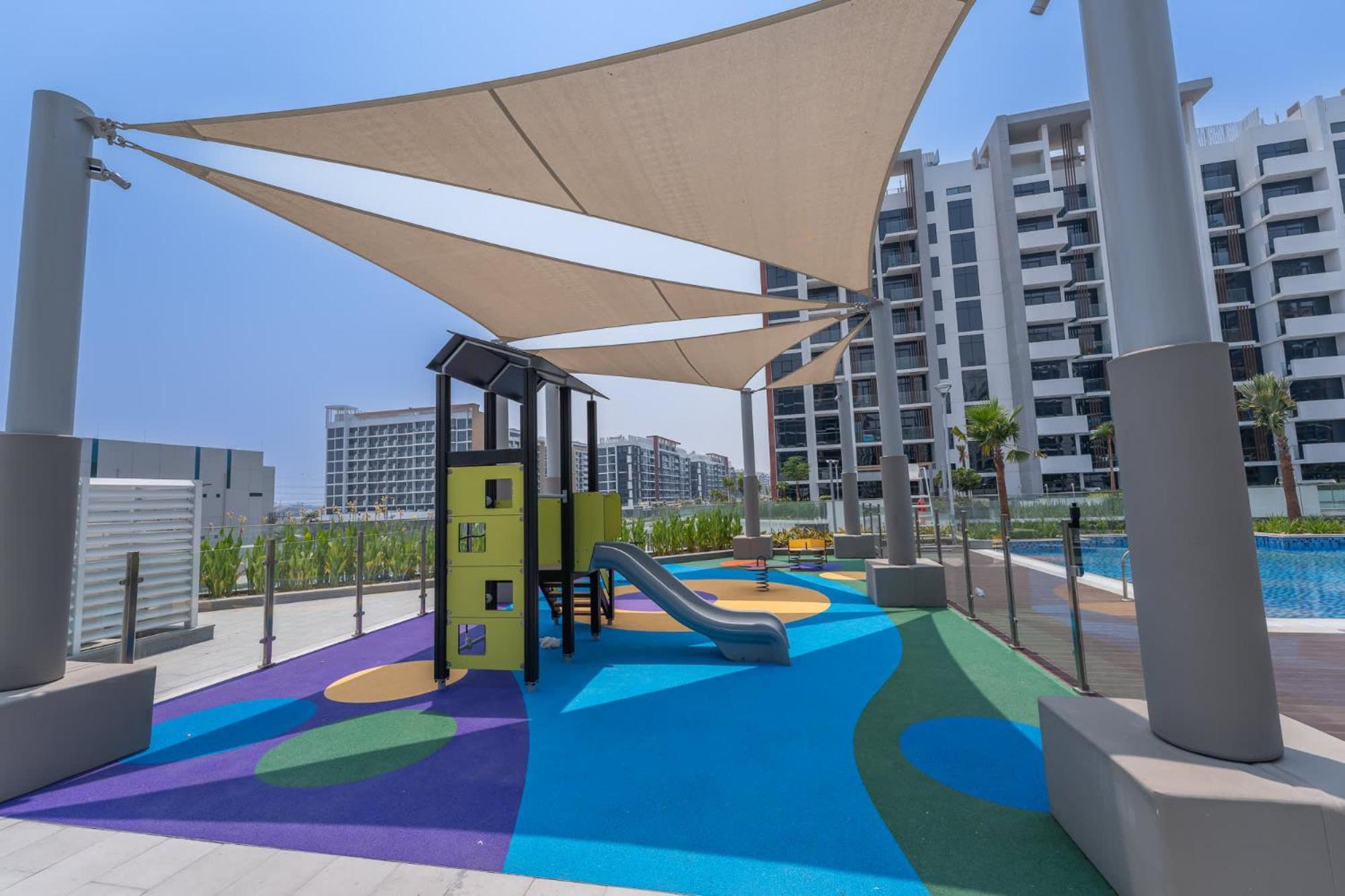 Apartment Vibrant At Azizi Riviera In Maydan One, Near Burj Khalifa Dubai