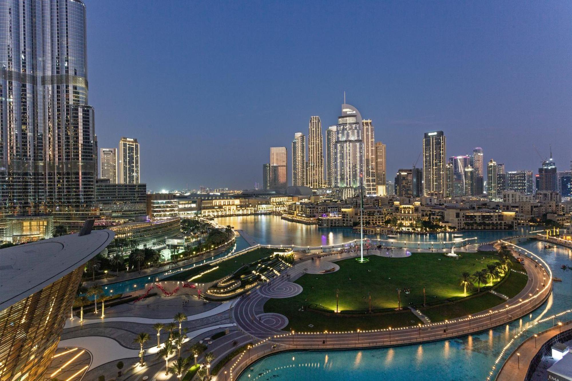 Apartamento Elegant Retreat With Stunning Burj Khalifa Views