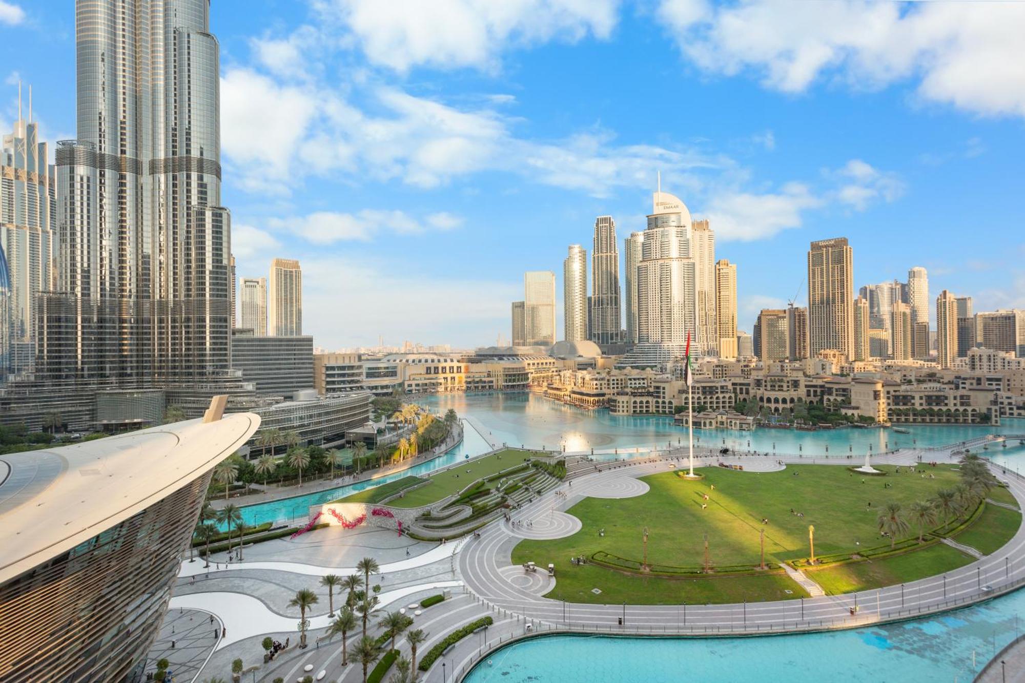 Elegant Retreat With Stunning Burj Khalifa Views Apartamento *