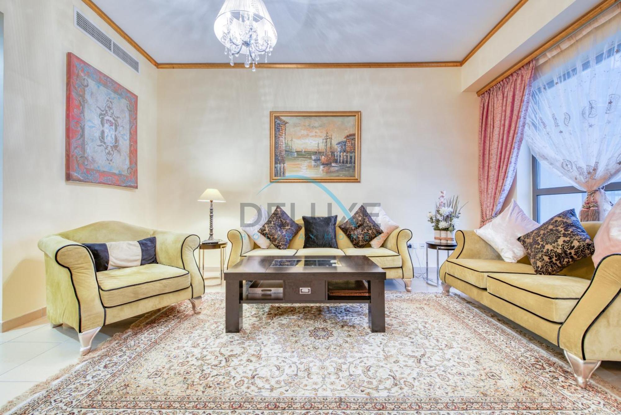 Ain & Sea Views 2br Unit Close To Beach, Shams 4, Jumeirah By Deluxe Homes * Dubai