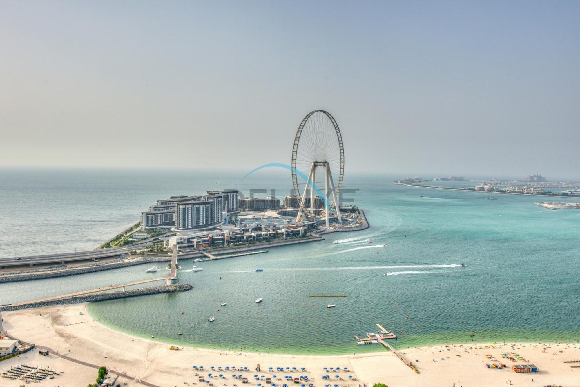 Apartment Ain & Sea Views 2br Unit Close To Beach, Shams 4, Jumeirah By Deluxe Homes