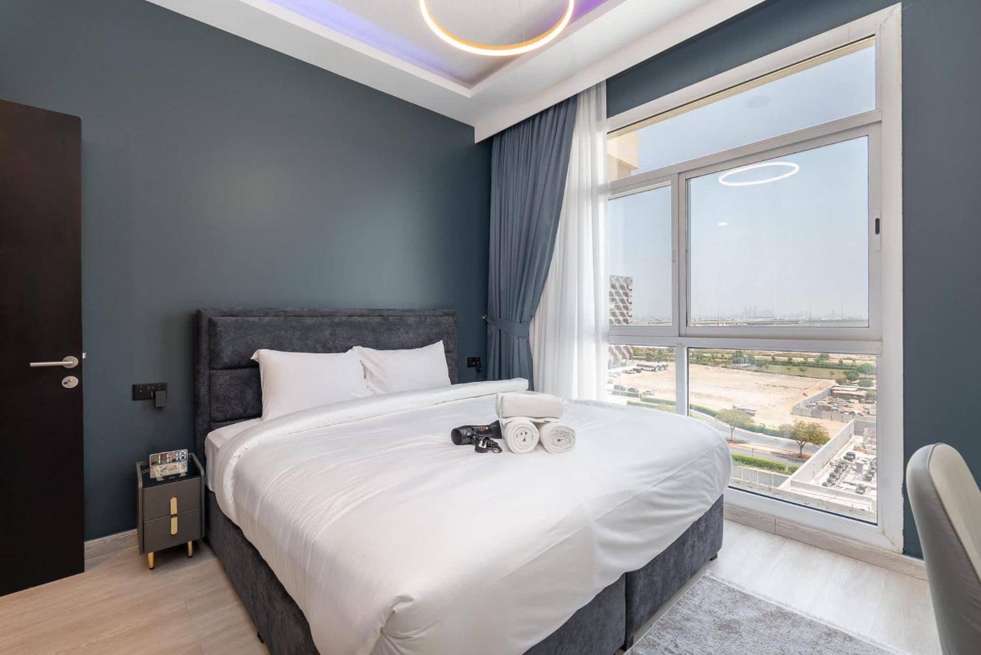Apartment Calm 1-bedroom With Relaxing Balcony Atmosphere In Liwan