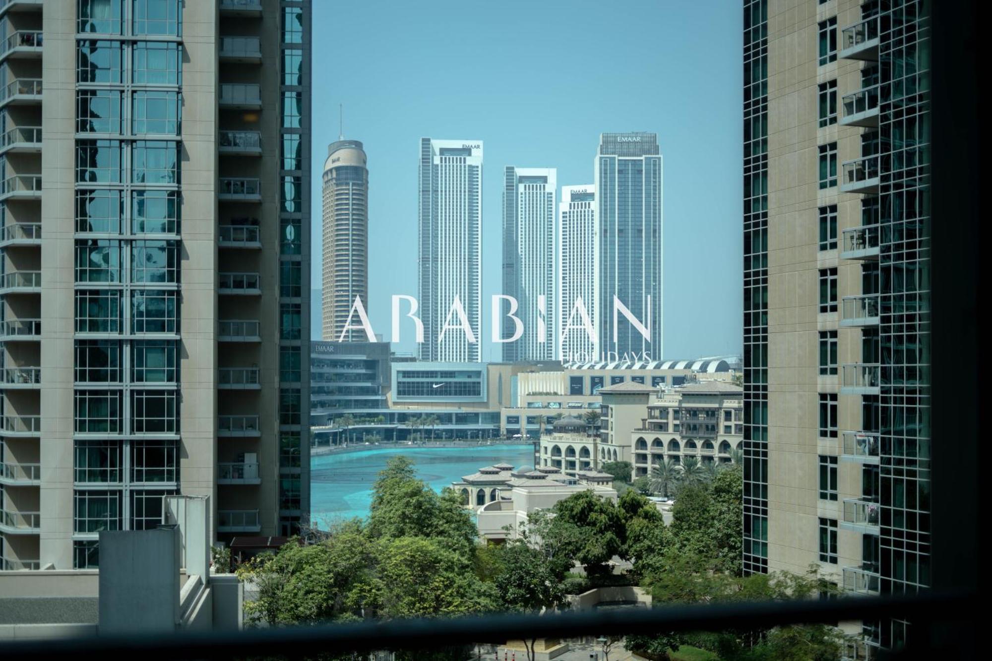 Full Burj View - Stunning 2br In Downtown Dubai