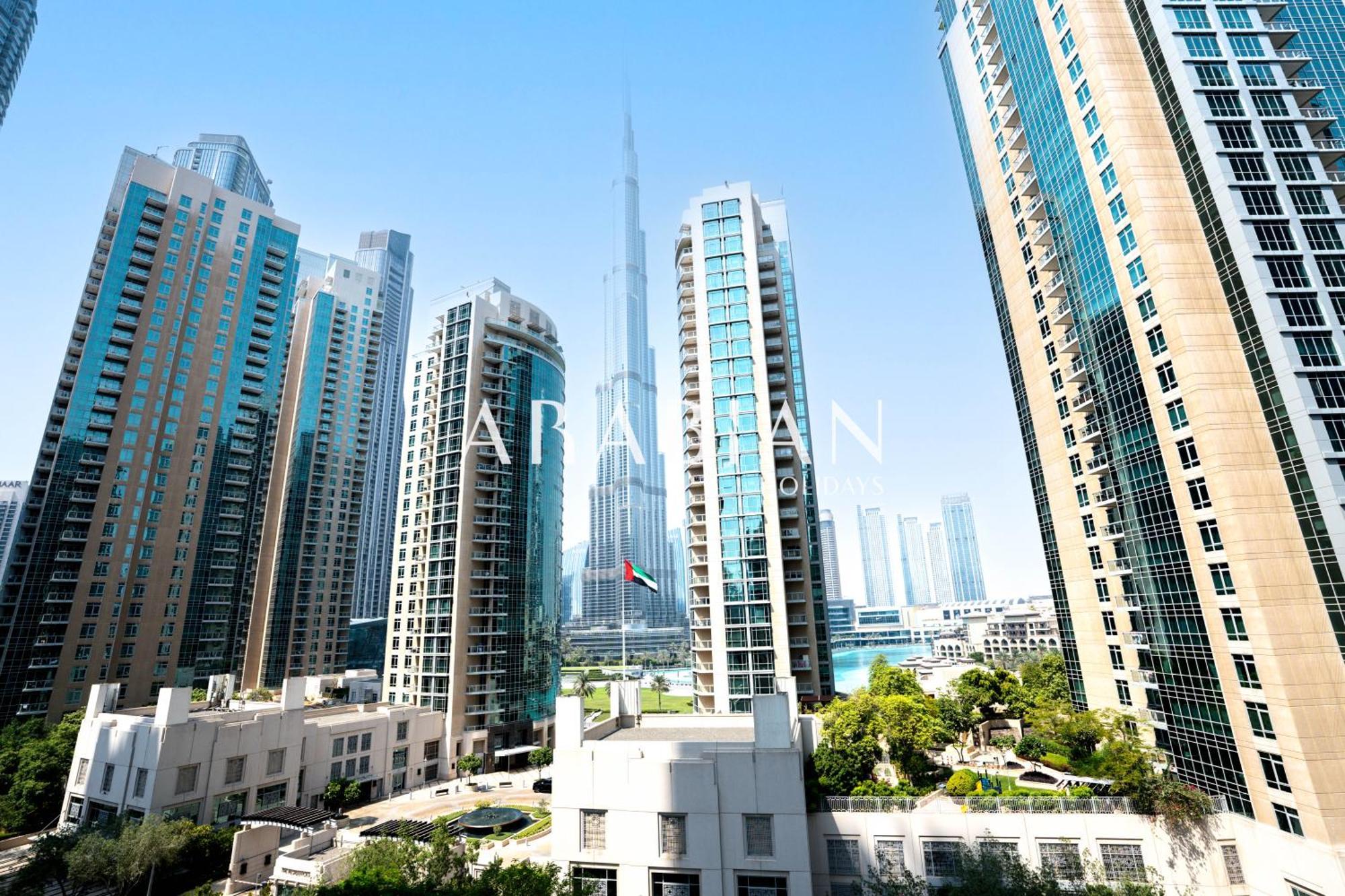 Full Burj View - Stunning 2br In Downtown