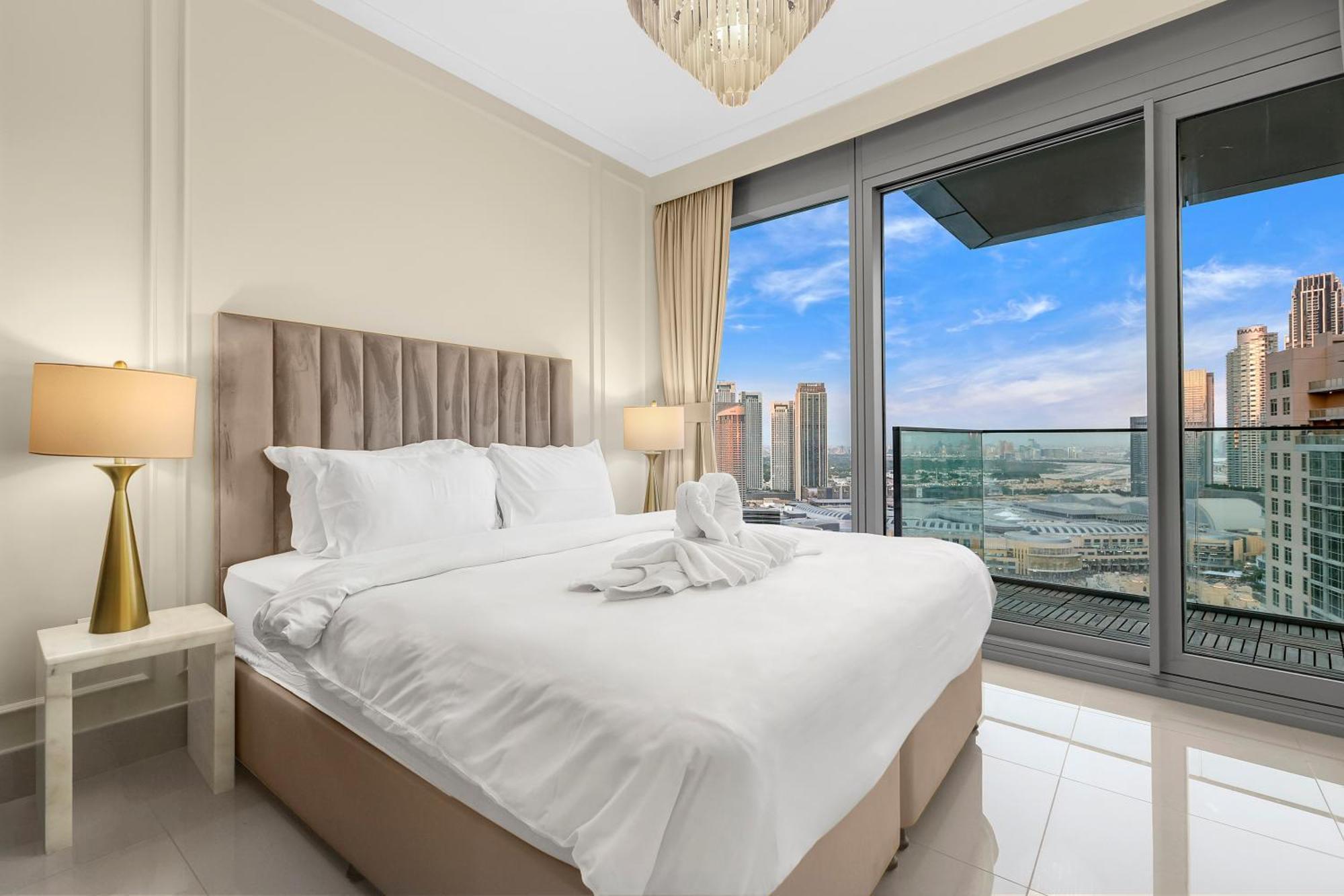 Apartment First Class 3br With Full Burj Khalifa And Fountain View *