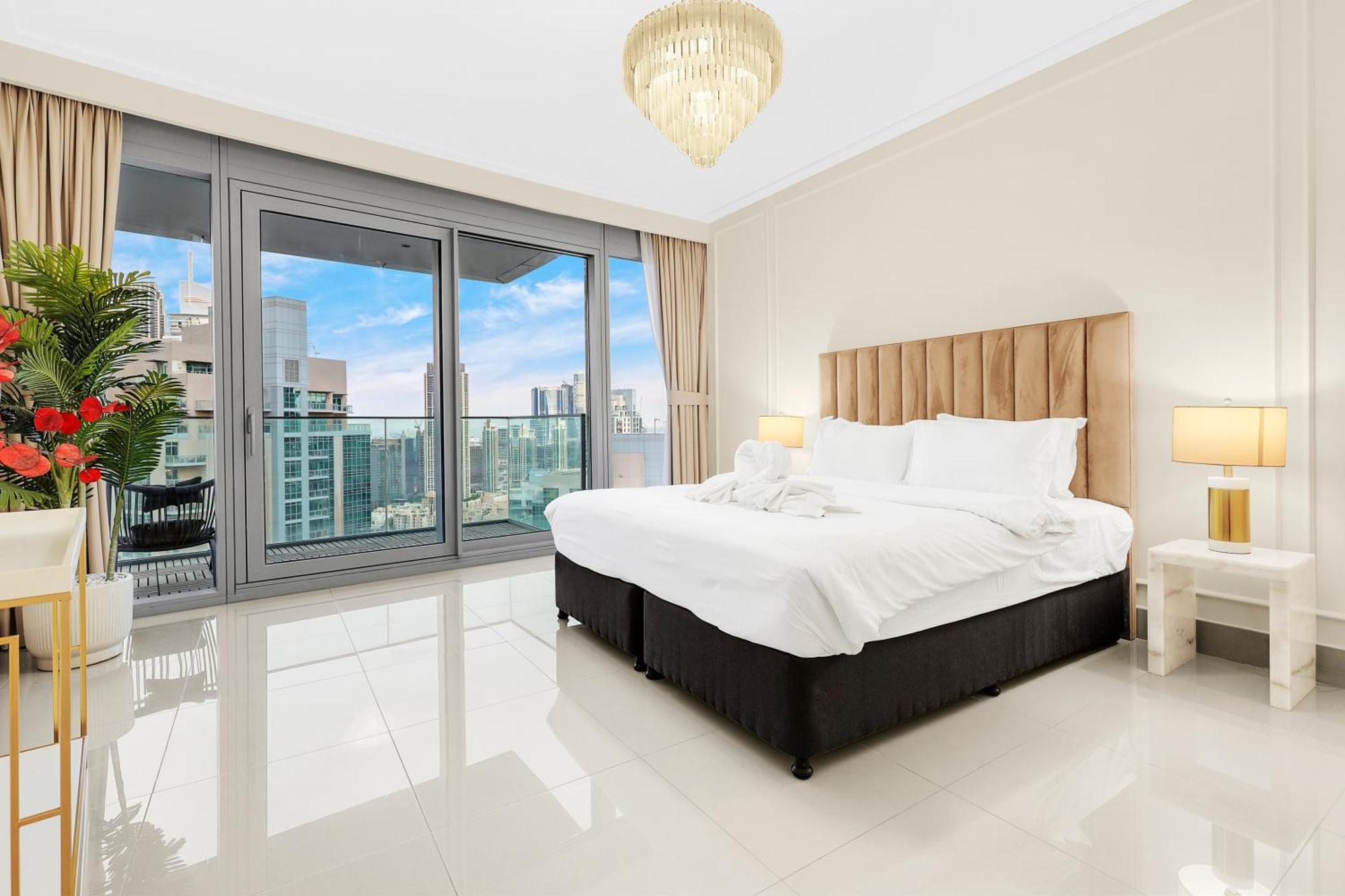Apartment First Class 3br With Full Burj Khalifa And Fountain View