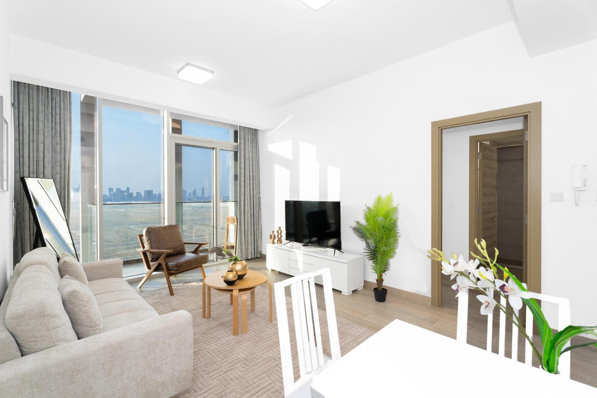 Apartment Escape24 Modern Bloom Tower Jumeirah Village Circle Jvc Dubai