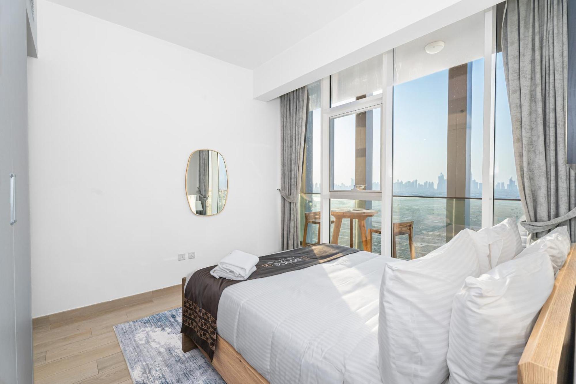 Apartment Escape24 Modern Bloom Tower Jumeirah Village Circle Jvc Dubai