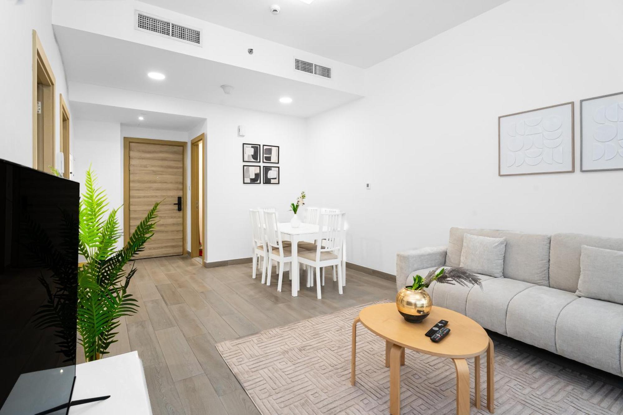 Apartment Escape24 Modern Bloom Tower Jumeirah Village Circle Jvc Dubai