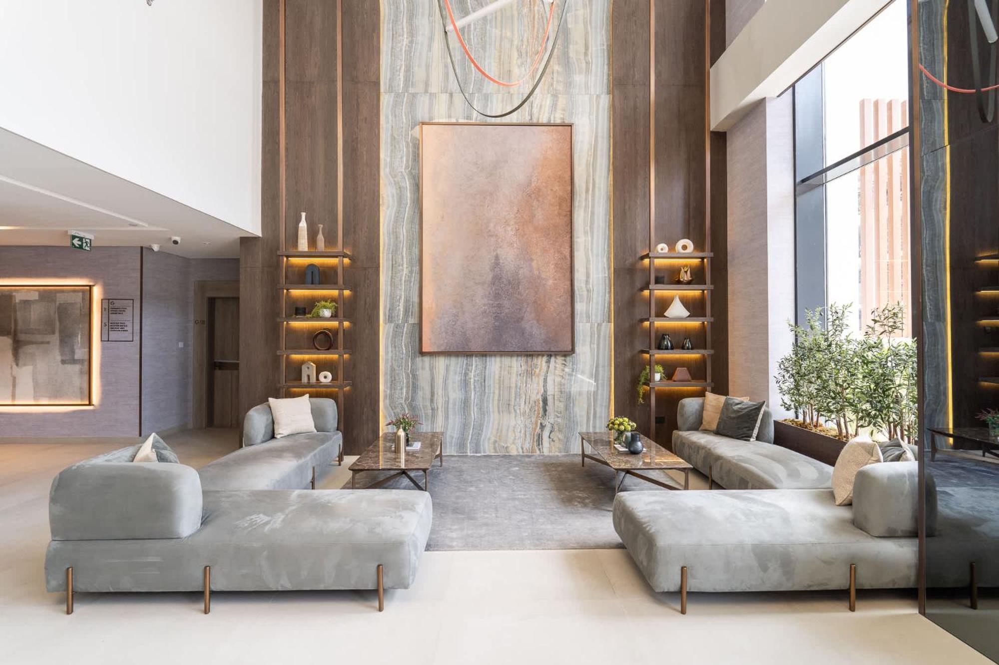 Apartment Minimalist With Nature-inspired Balcony In Jvc Dubai