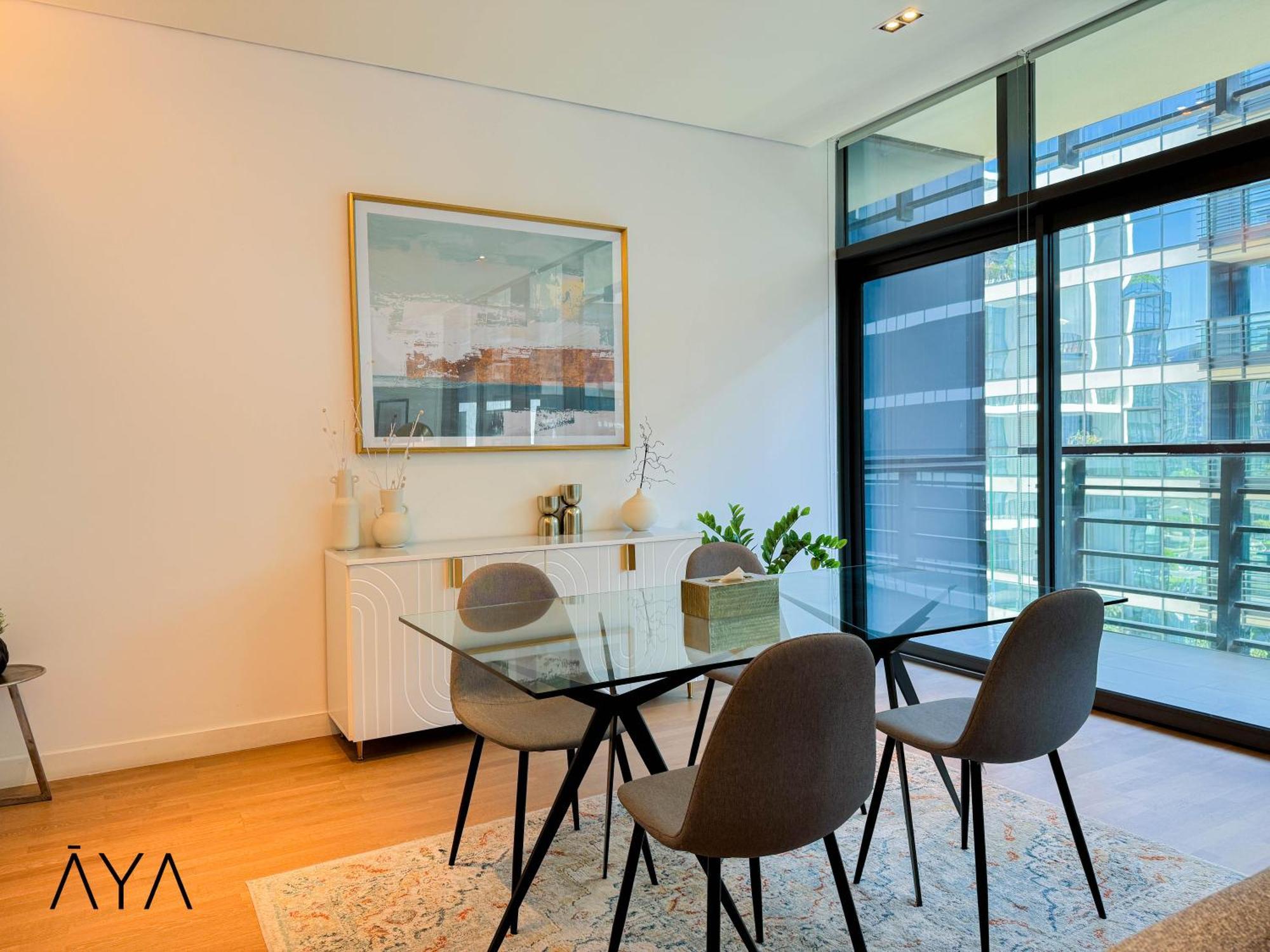 Daire Luxury With Pool, Patio & Gym In Walk
