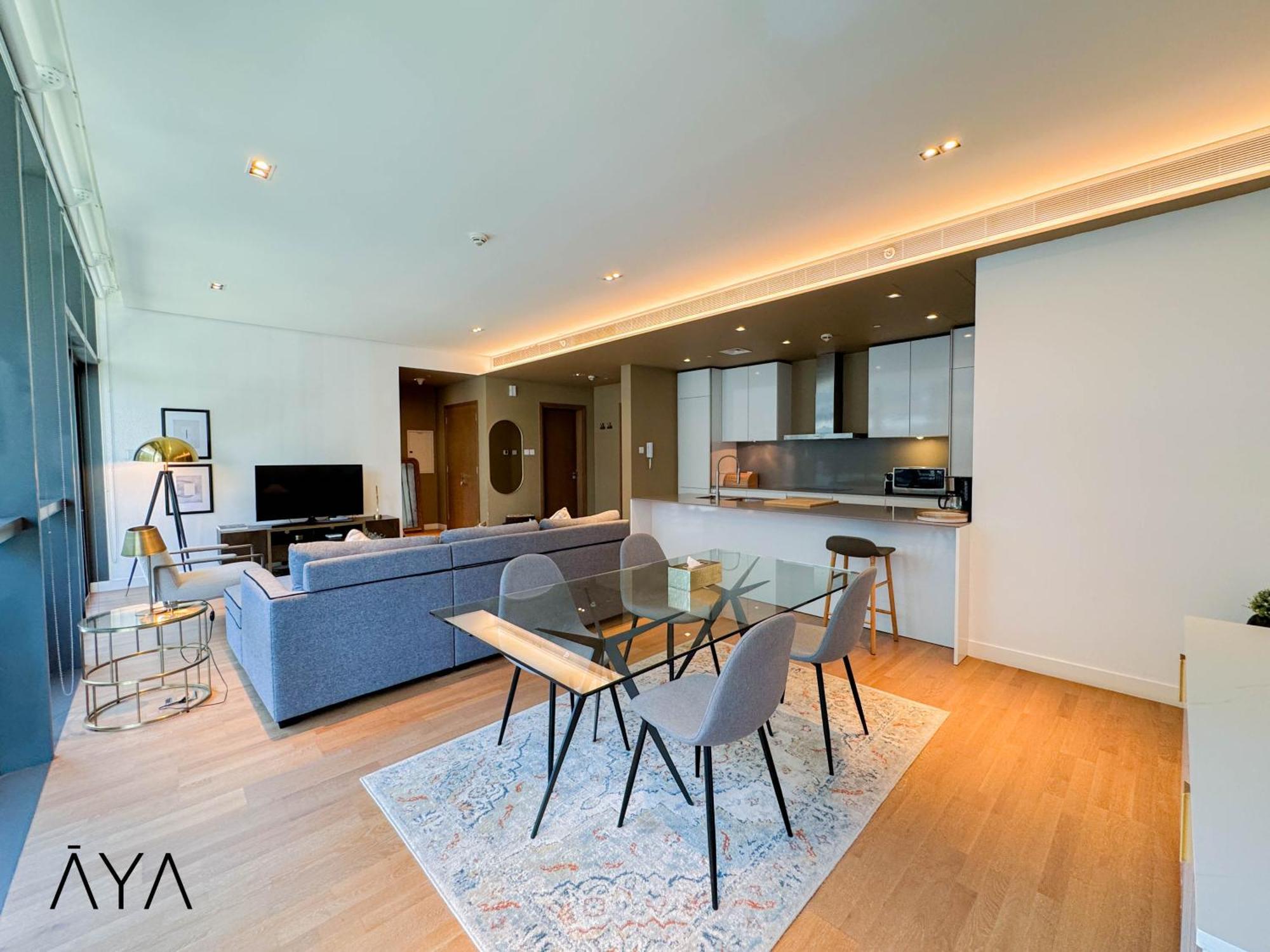 Daire Luxury With Pool, Patio & Gym In Walk Dubai