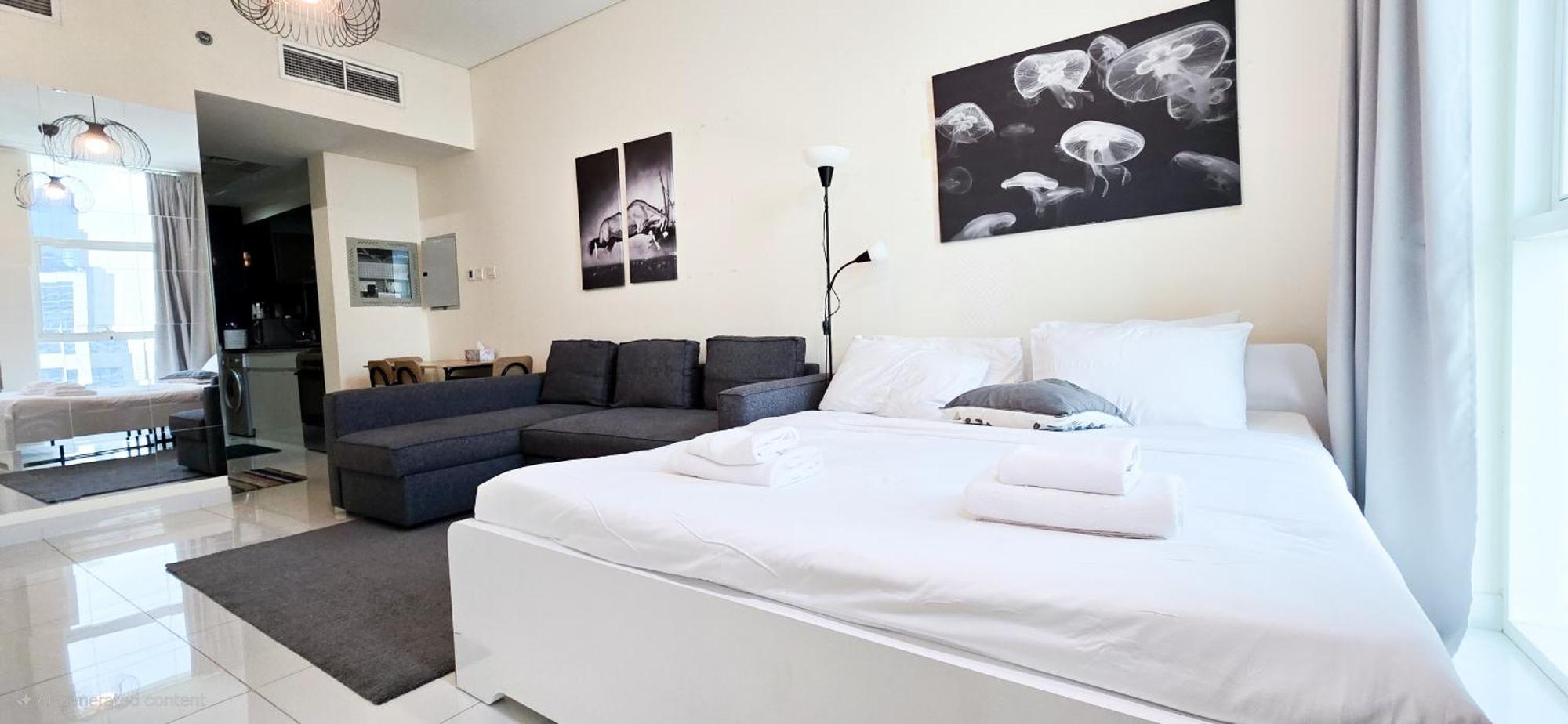 Business Bay Down Town 1607 Apartment *