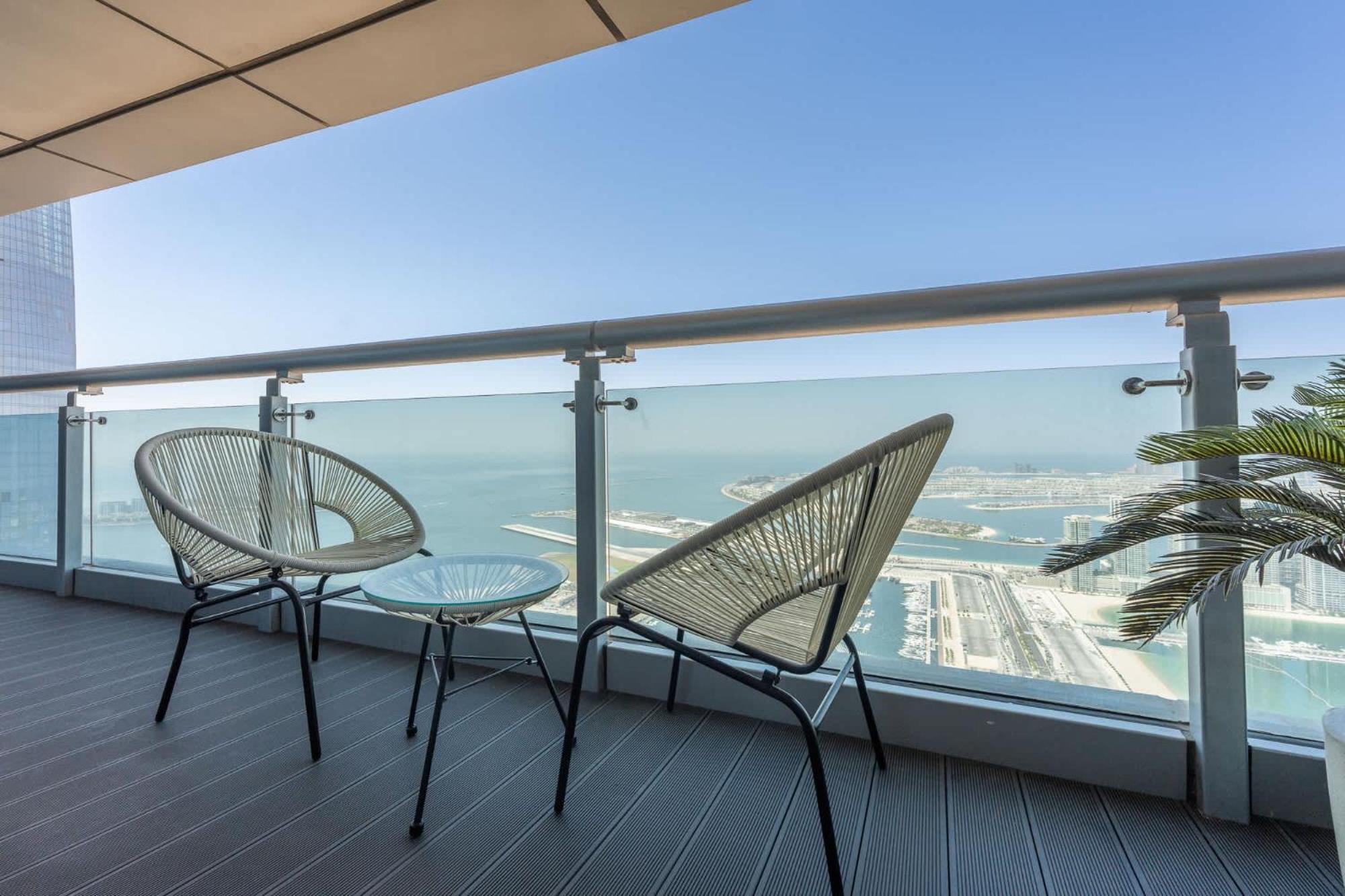 Apartment Luxurious 2-bedrooms At Princess Tower With Stunning Marina Views! *