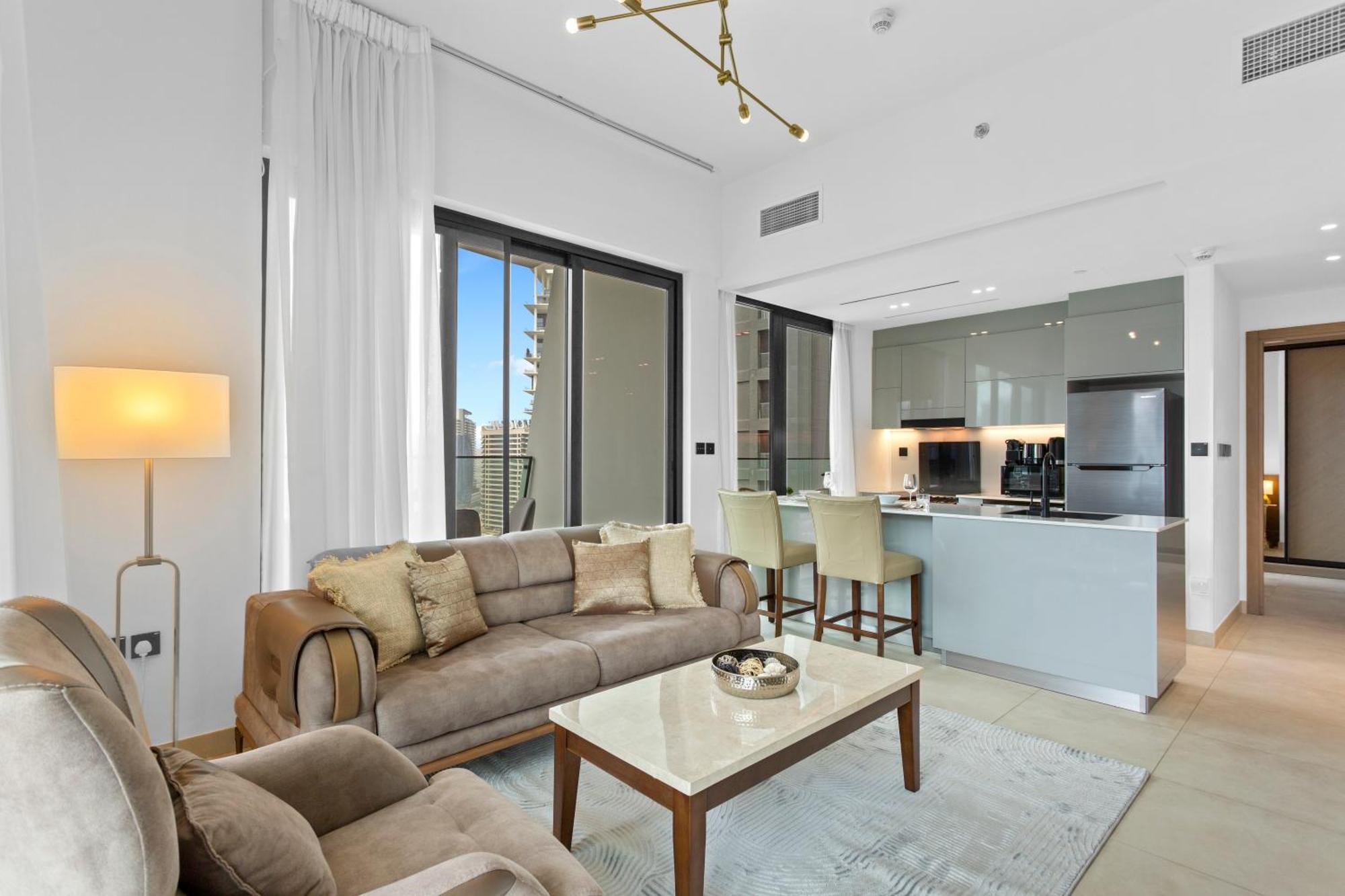 Premium 2 Bedroom With Stunning Burj Khalifa View Dubai