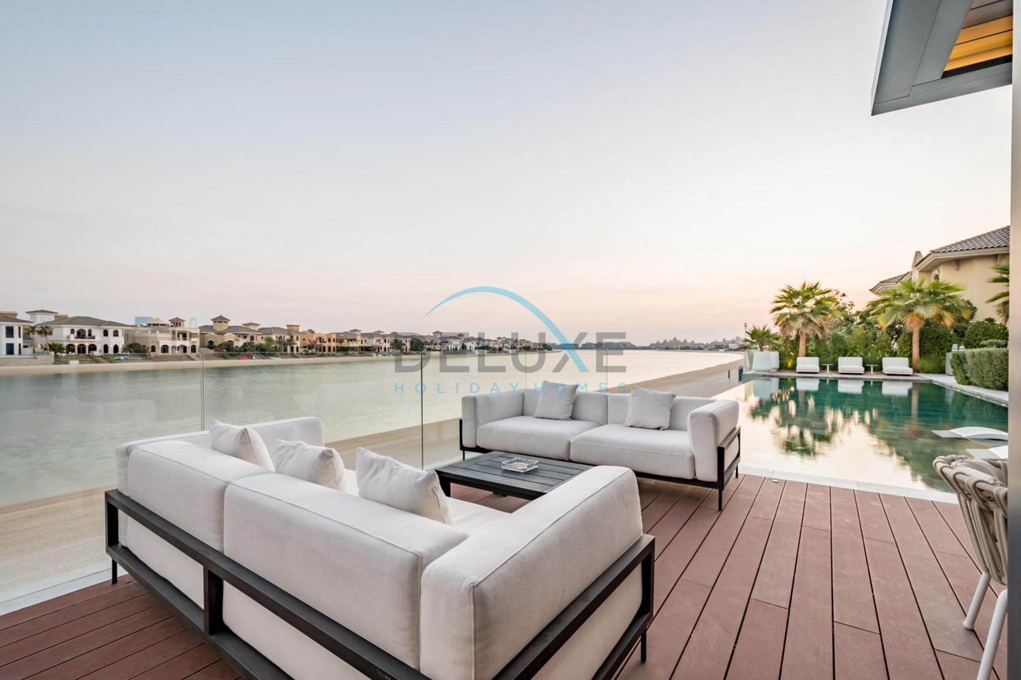 Apartment Exclusive 4br With 2 Assistant And Private Pool In Frond K, Palm Jumeirah By Deluxe Homes