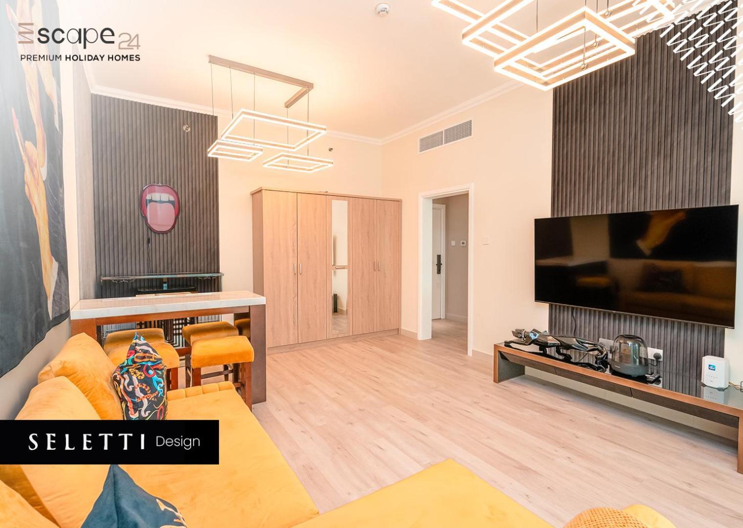 Escape 24 - Brand New & Luxury 1br High Floor Marina Pinnacle - Marina Harbour Views Dubai
