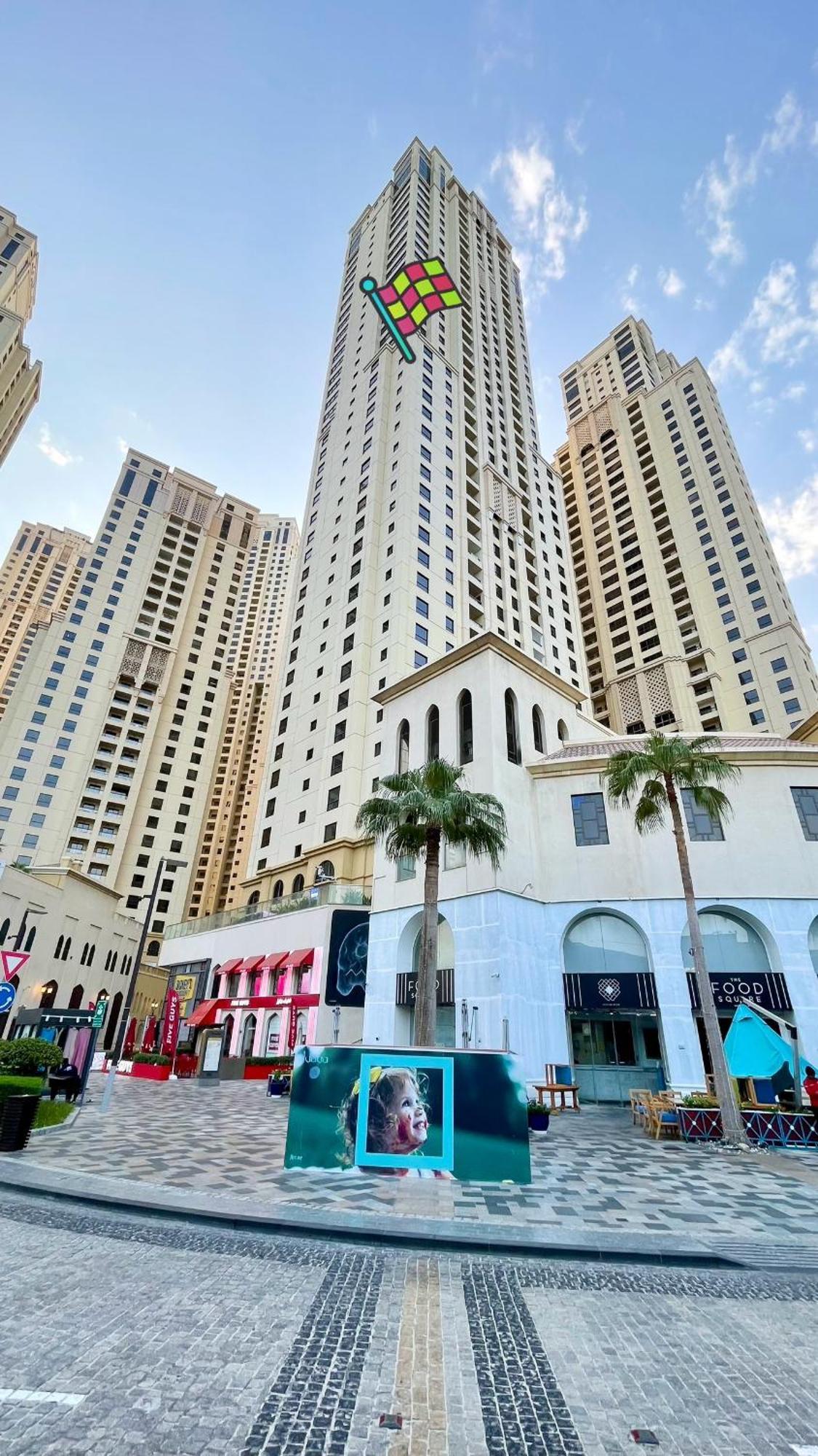 Jbr Beachfront Luxe Sea Facing Apartamento