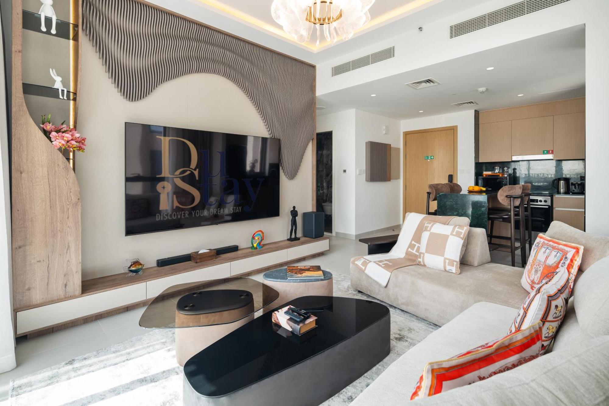 Apartment Community View Home-dubai Creek Harbour - By Dustay