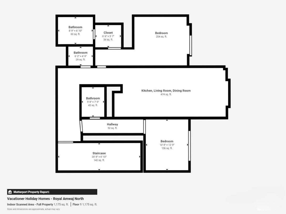 Royal Amwaj - Beachfront Two Bed With Sea Views Dubai