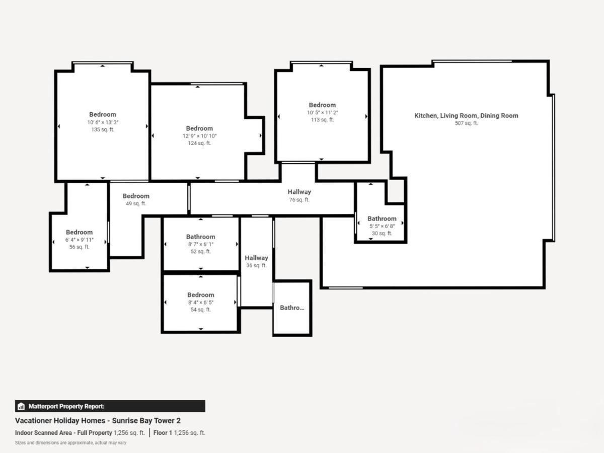 Apartment Sunrise Bay Tower 2 - Classy Three Bedroom