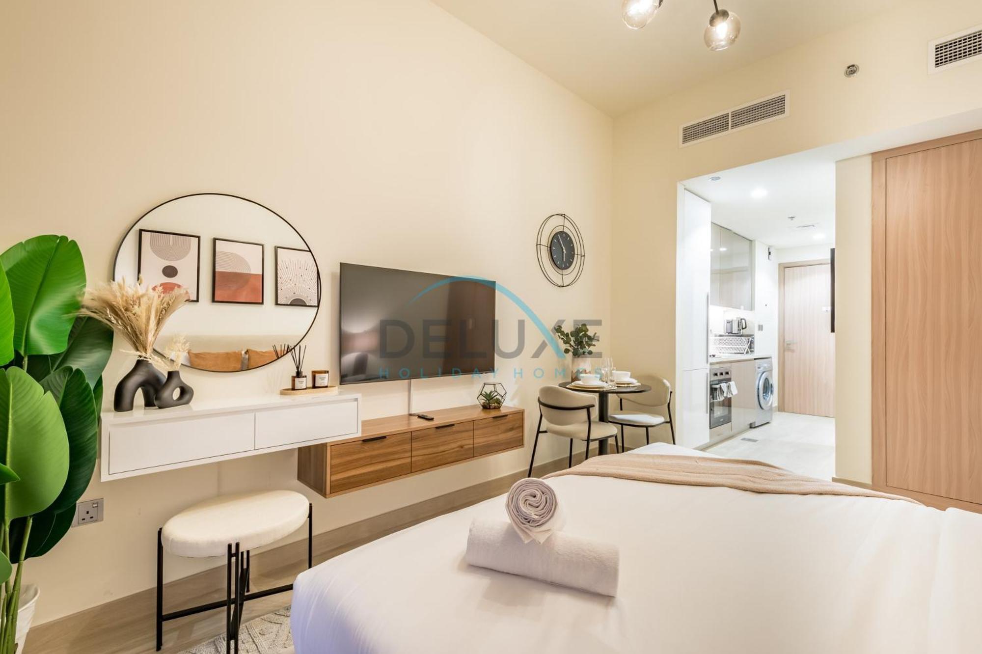 Apartment Cozy In Azizi Riviera 43, Al Merkadh By Deluxe Homes Dubai