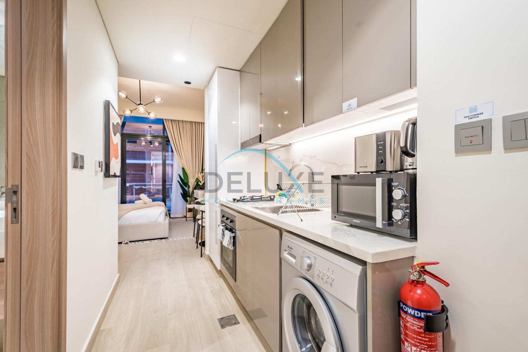 Apartment Cozy In Azizi Riviera 43, Al Merkadh By Deluxe Homes Dubai