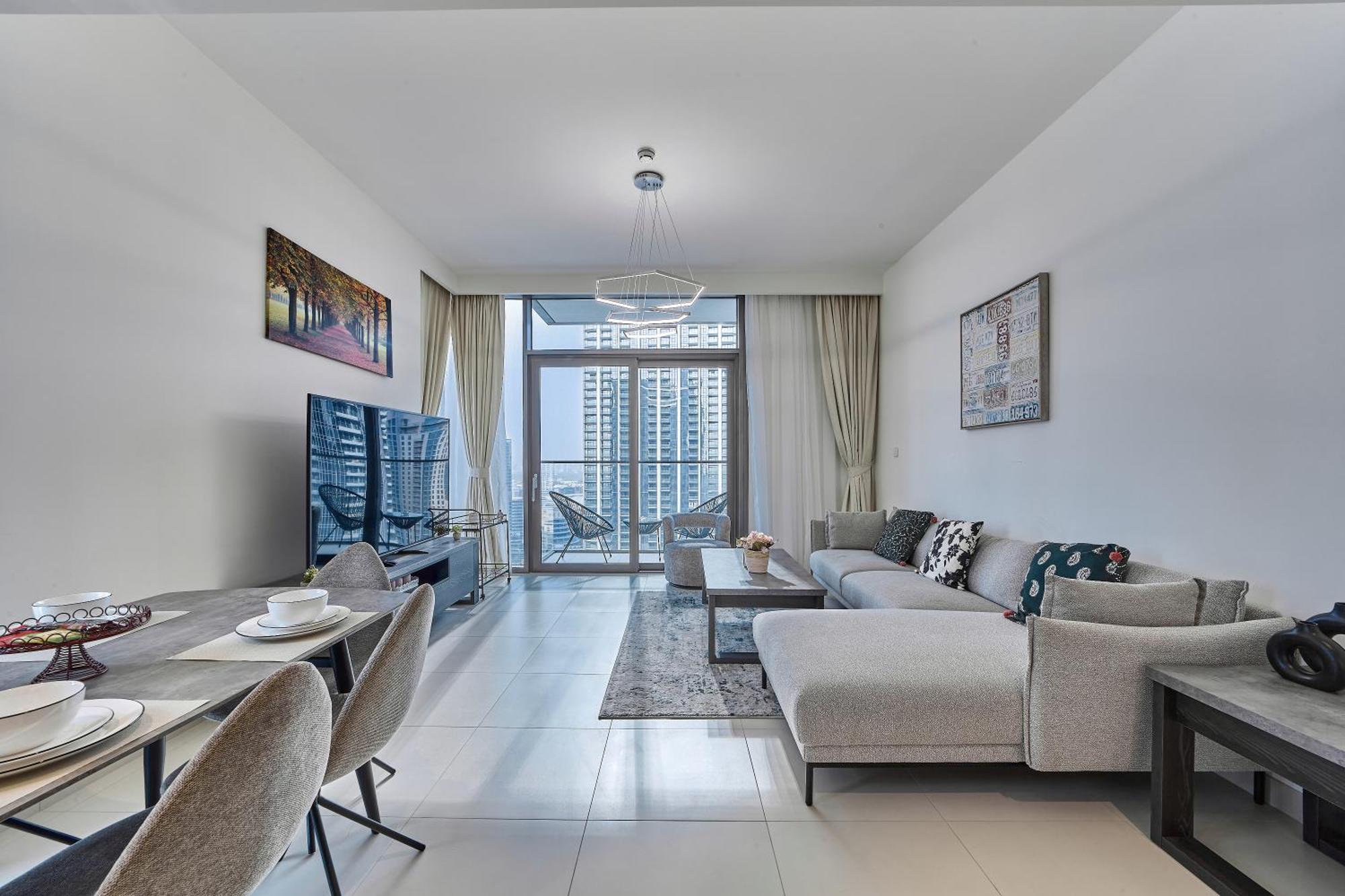 Mh- Burj Crown 2 Bhk With Burj Khalifa View - 2904 Apartment