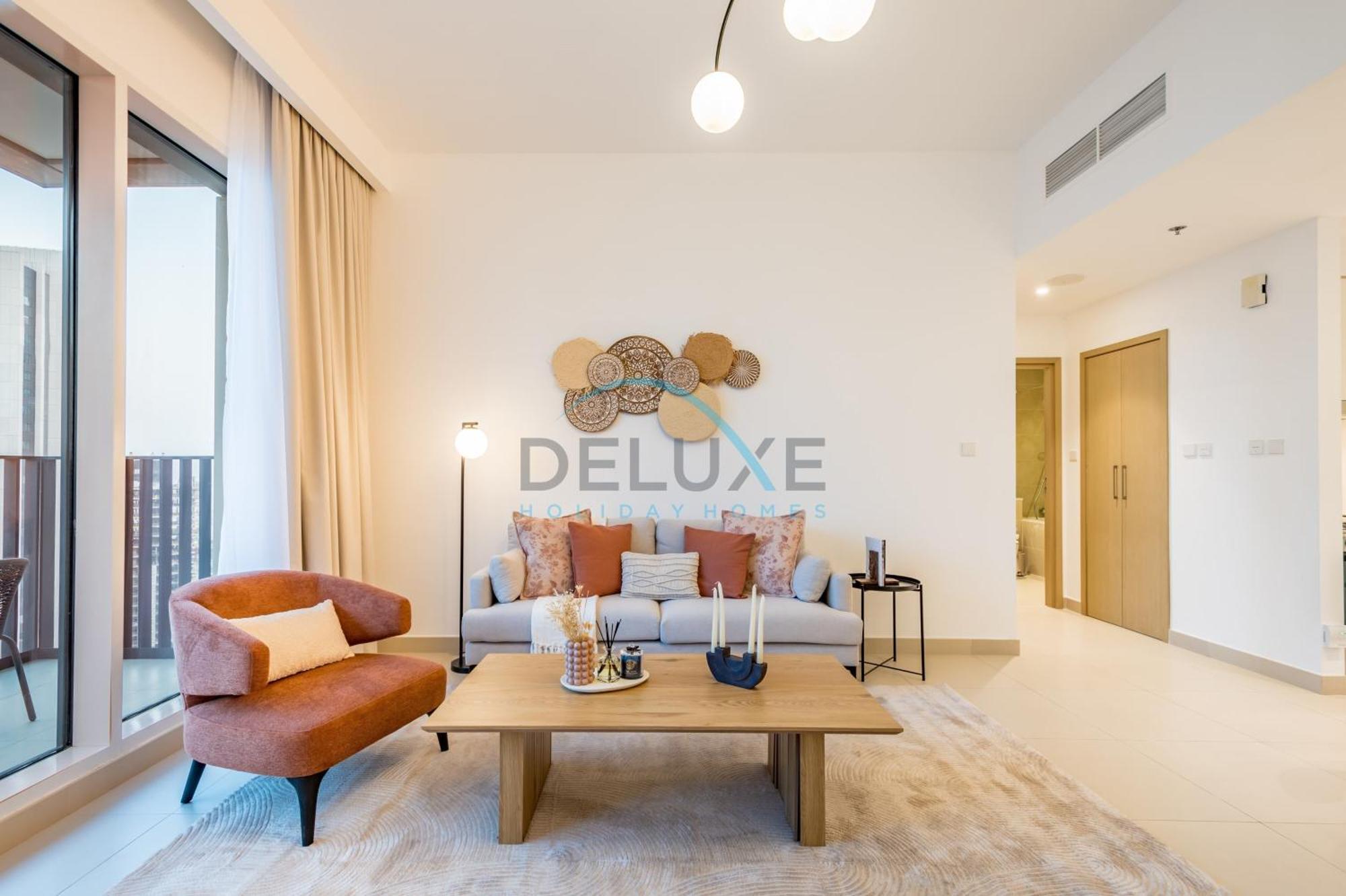 Apartment Classy 1br At Creek Horizon Tower 1, Creek Harbour By Deluxe Homes Dubai