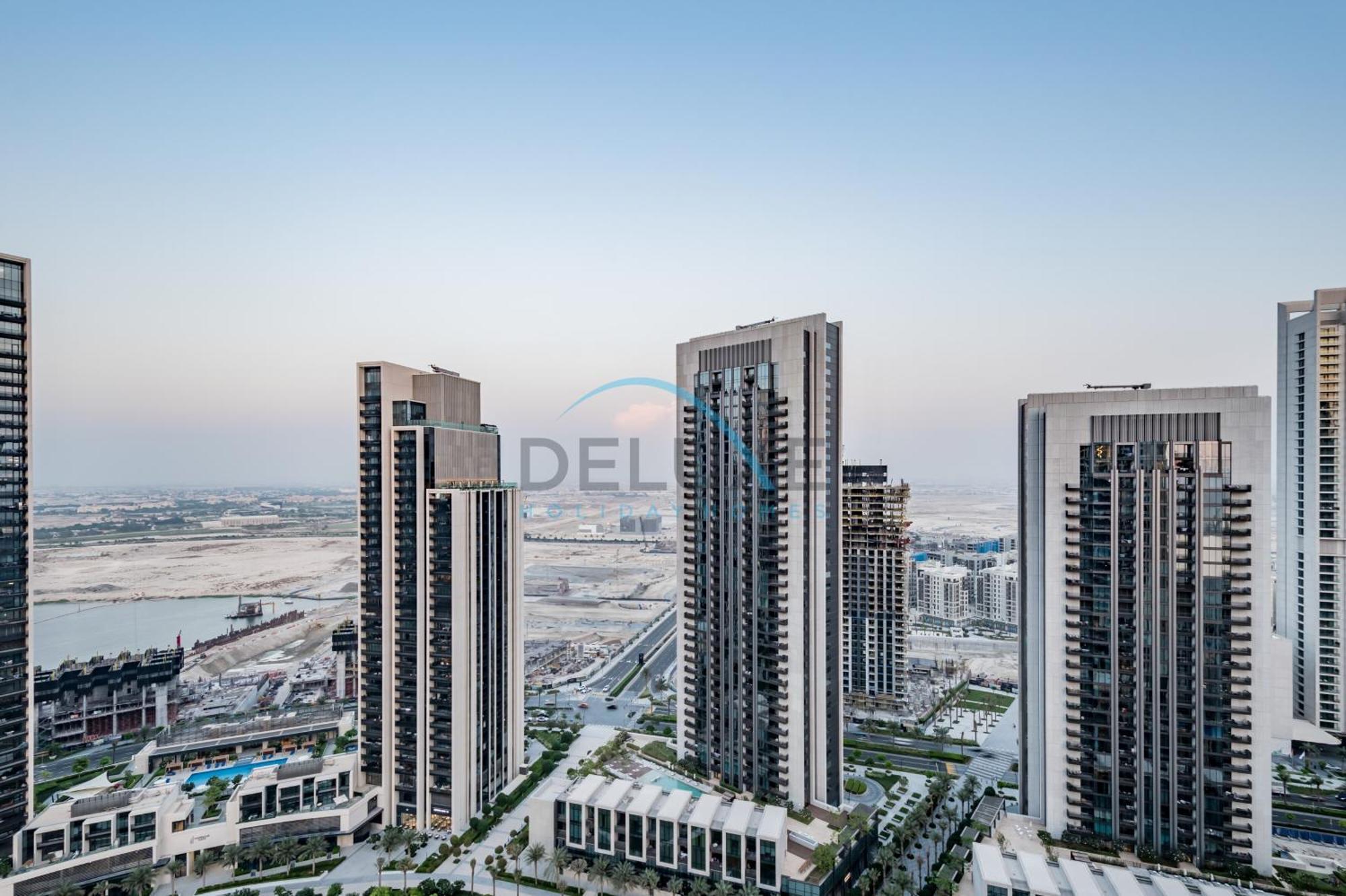 Classy 1br At Creek Horizon Tower 1, Creek Harbour By Deluxe Homes Apartment Dubai