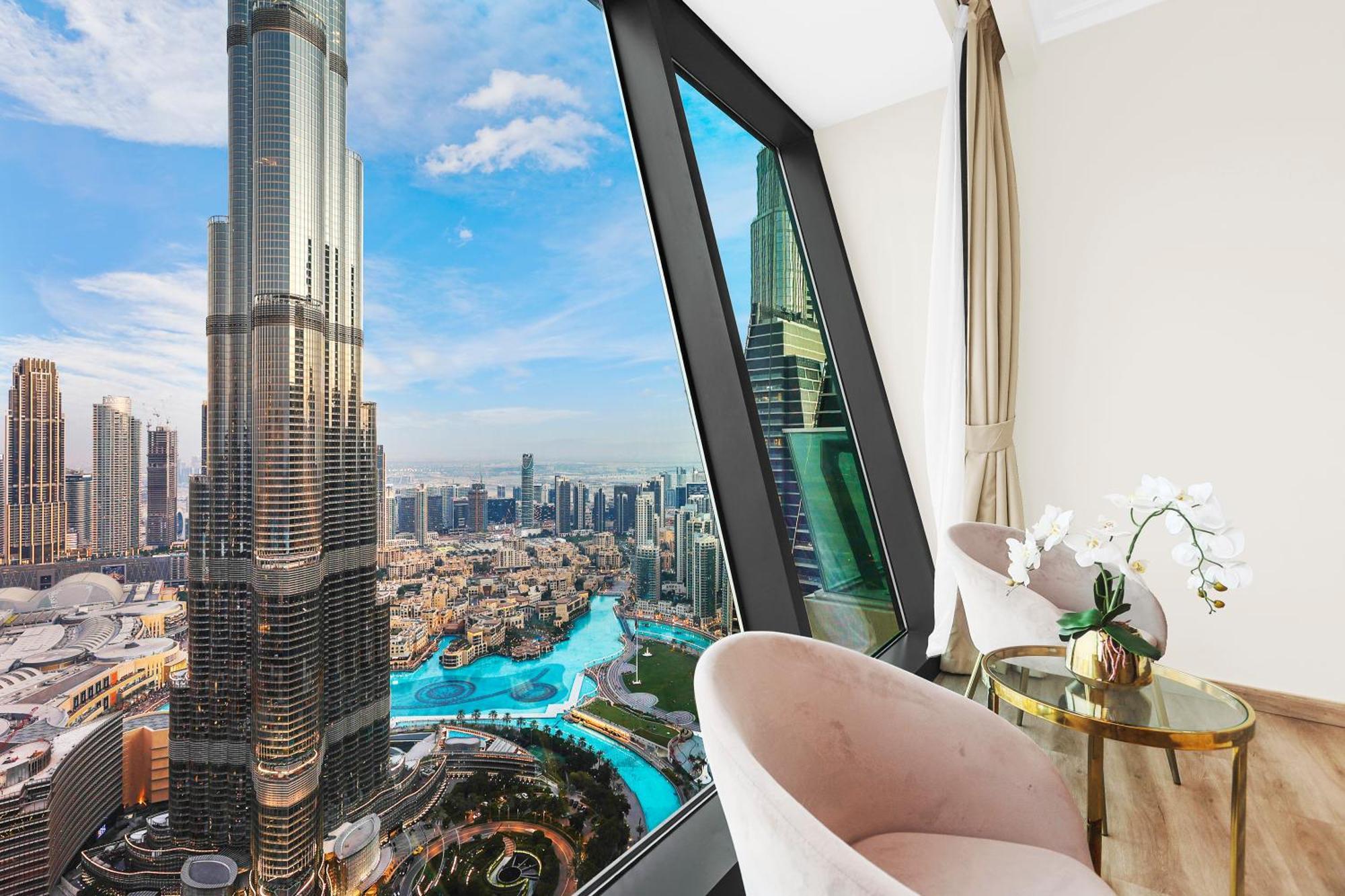 First Class 3br With Full Burj Khalifa And Fountain View Apartment