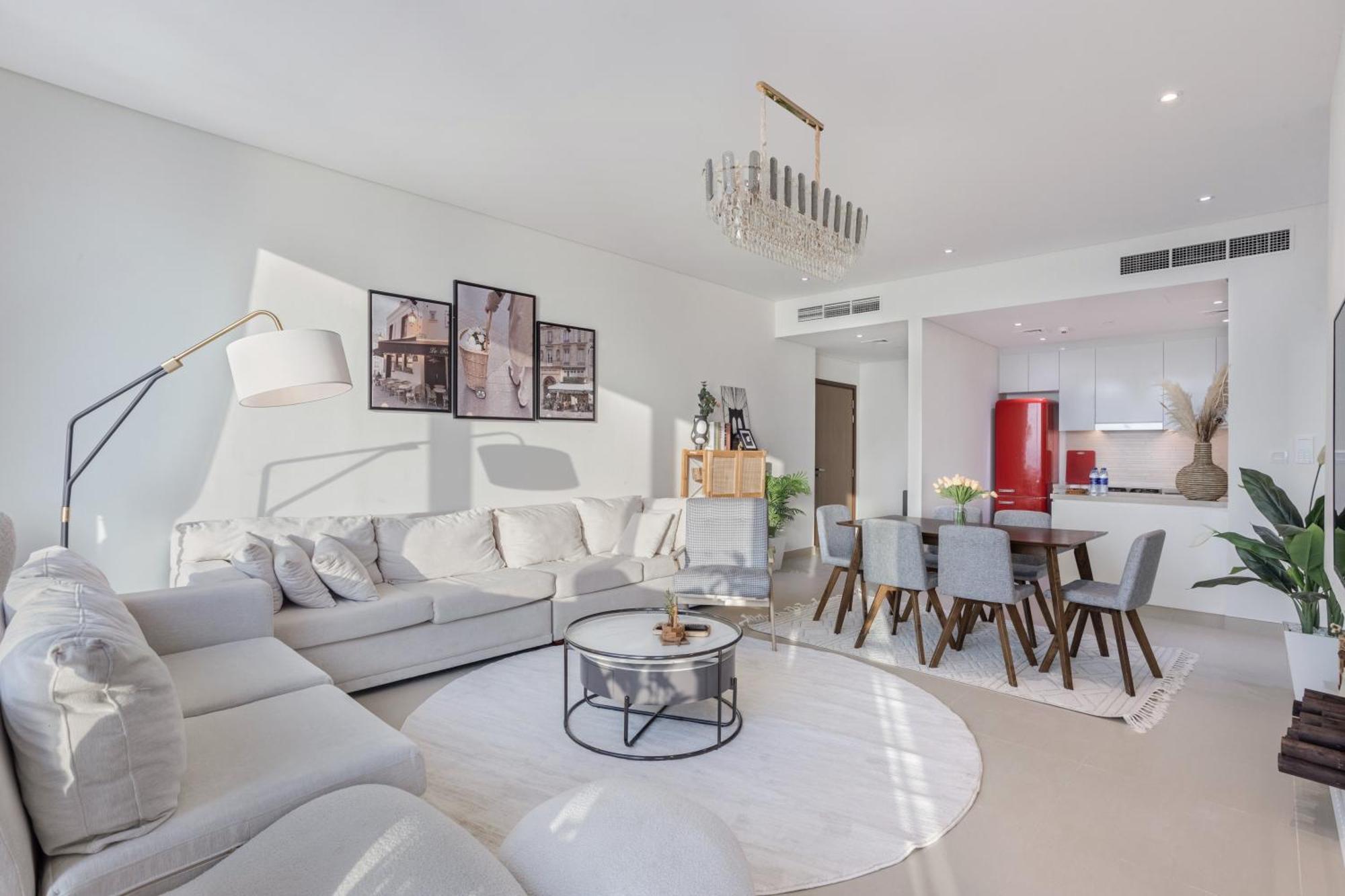 Premiere Luxe 2 Bedroom At Marina Beach With Ferris Wheel & The Pier View Dubai