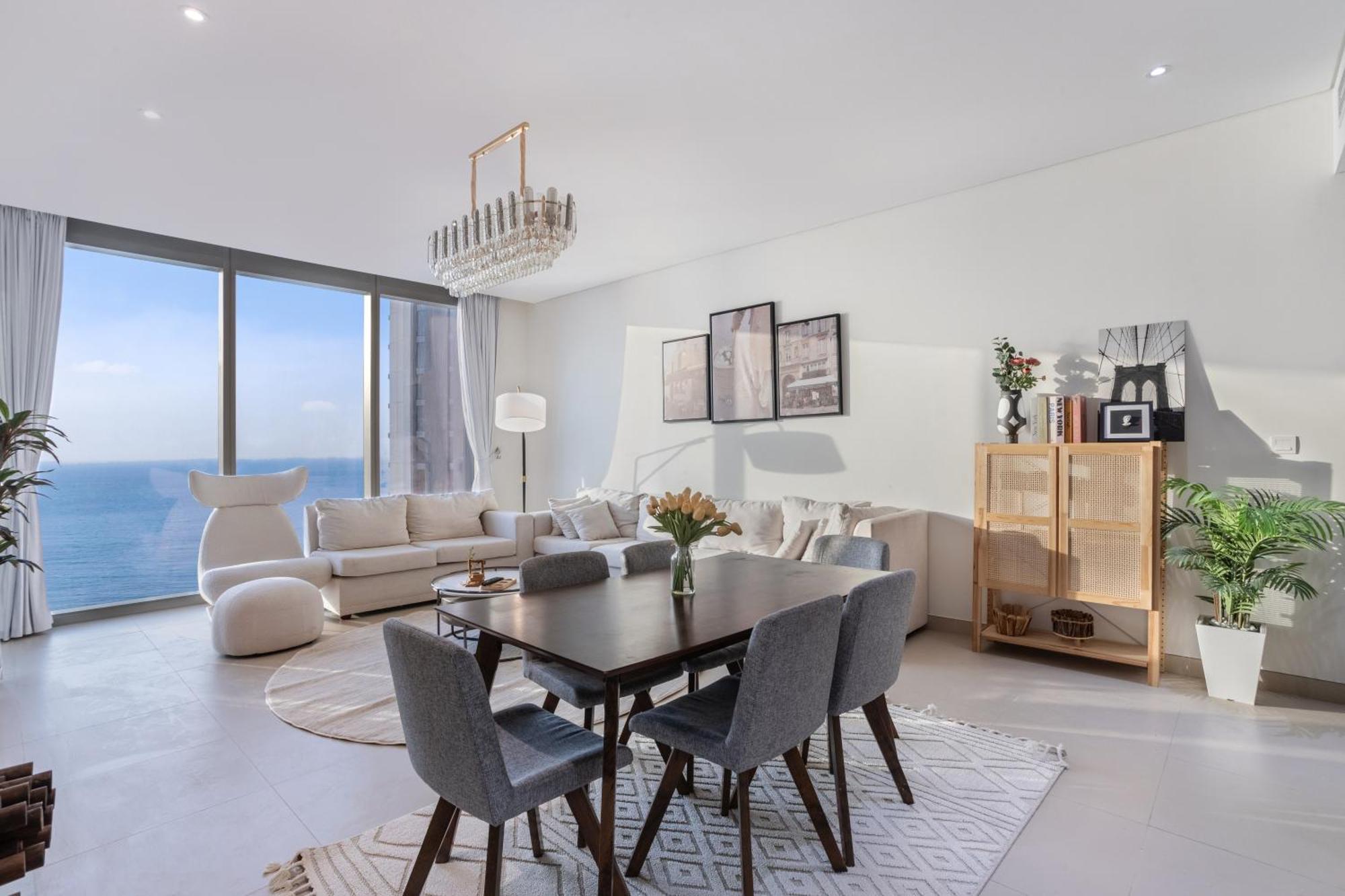 Premiere Luxe 2 Bedroom At Marina Beach With Ferris Wheel & The Pier View Apartamento