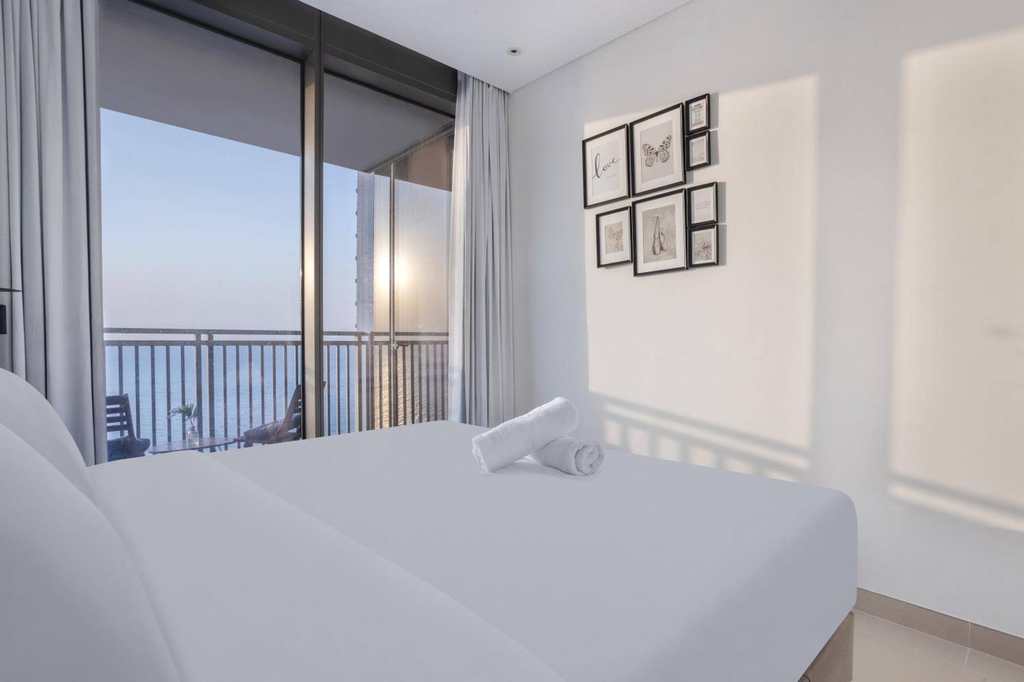 Apartamento Premiere Luxe 2 Bedroom At Marina Beach With Ferris Wheel & The Pier View Dubai