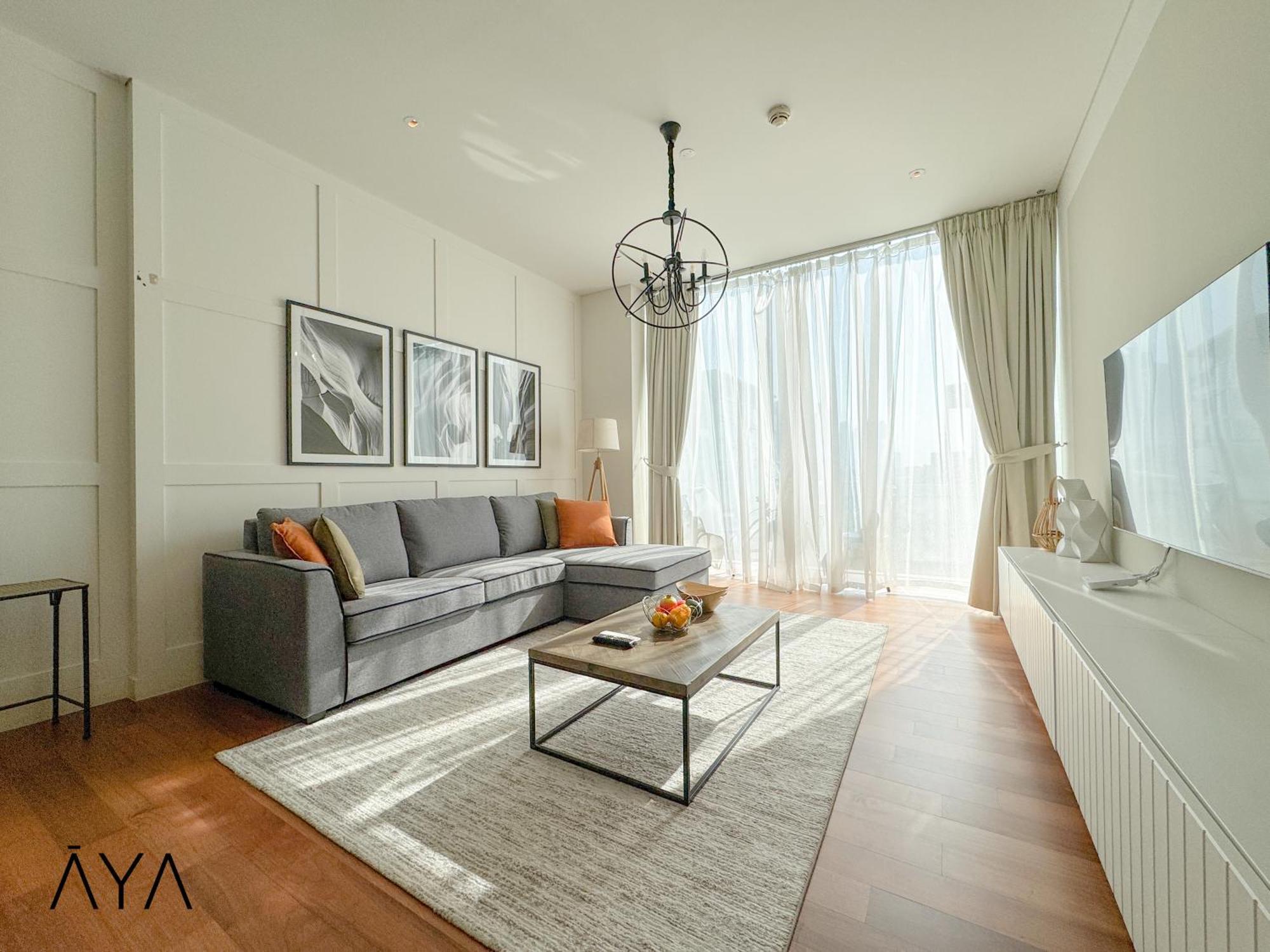 Daire Luxury With Pool, Patio & Gym In Walk Dubai