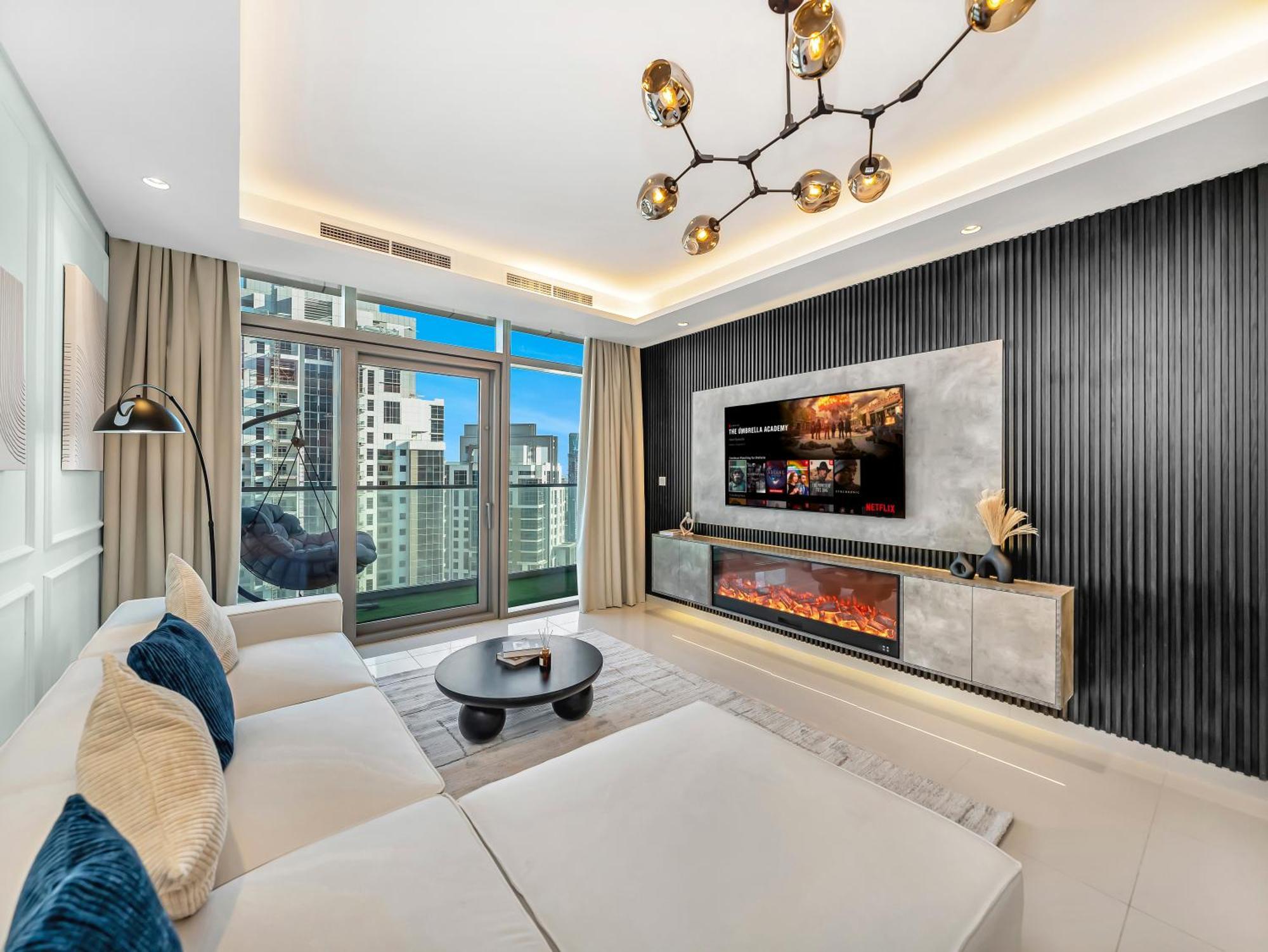 Luxury At Paramount Midtown - Downtown - Full Burj Khalifa View - Highest Infinity Swimming Pool Apartment