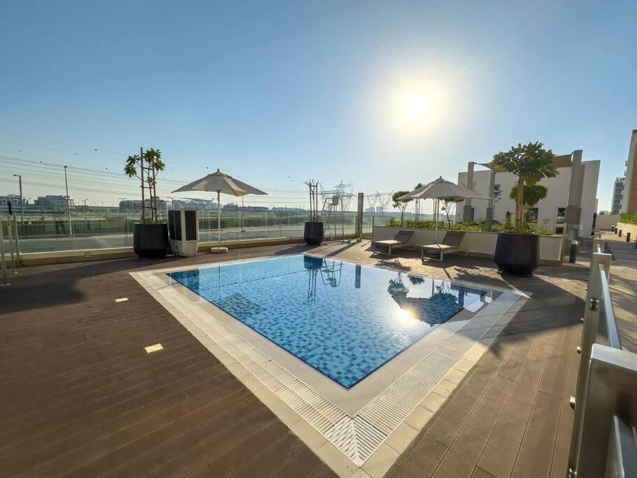 Apartment Naseem Modern Comforts 1-bedroom Retreat In Meydan Dubai